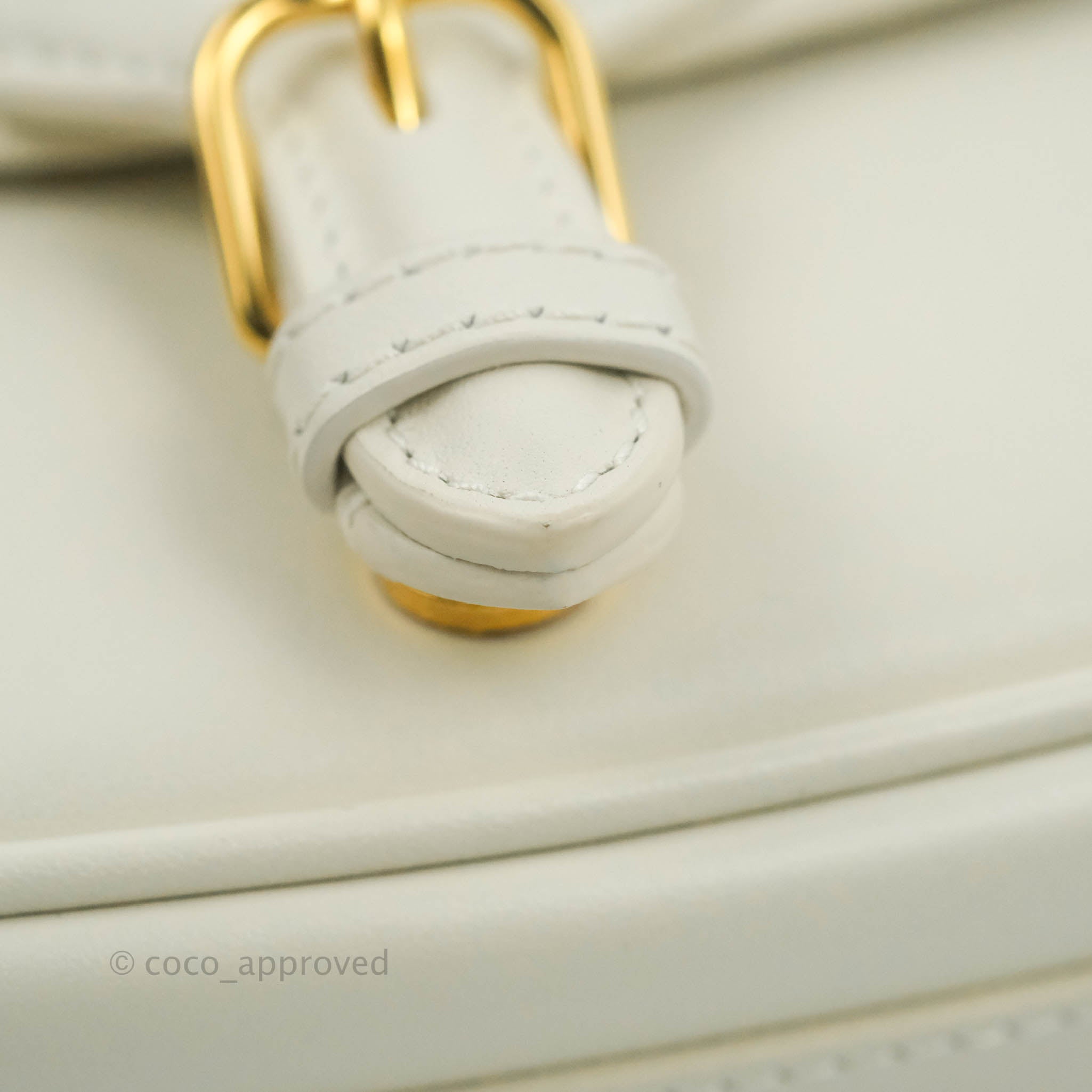 Dior Bobby East West White Leather Shoulder Bag SKD ref.699021 - Joli Closet