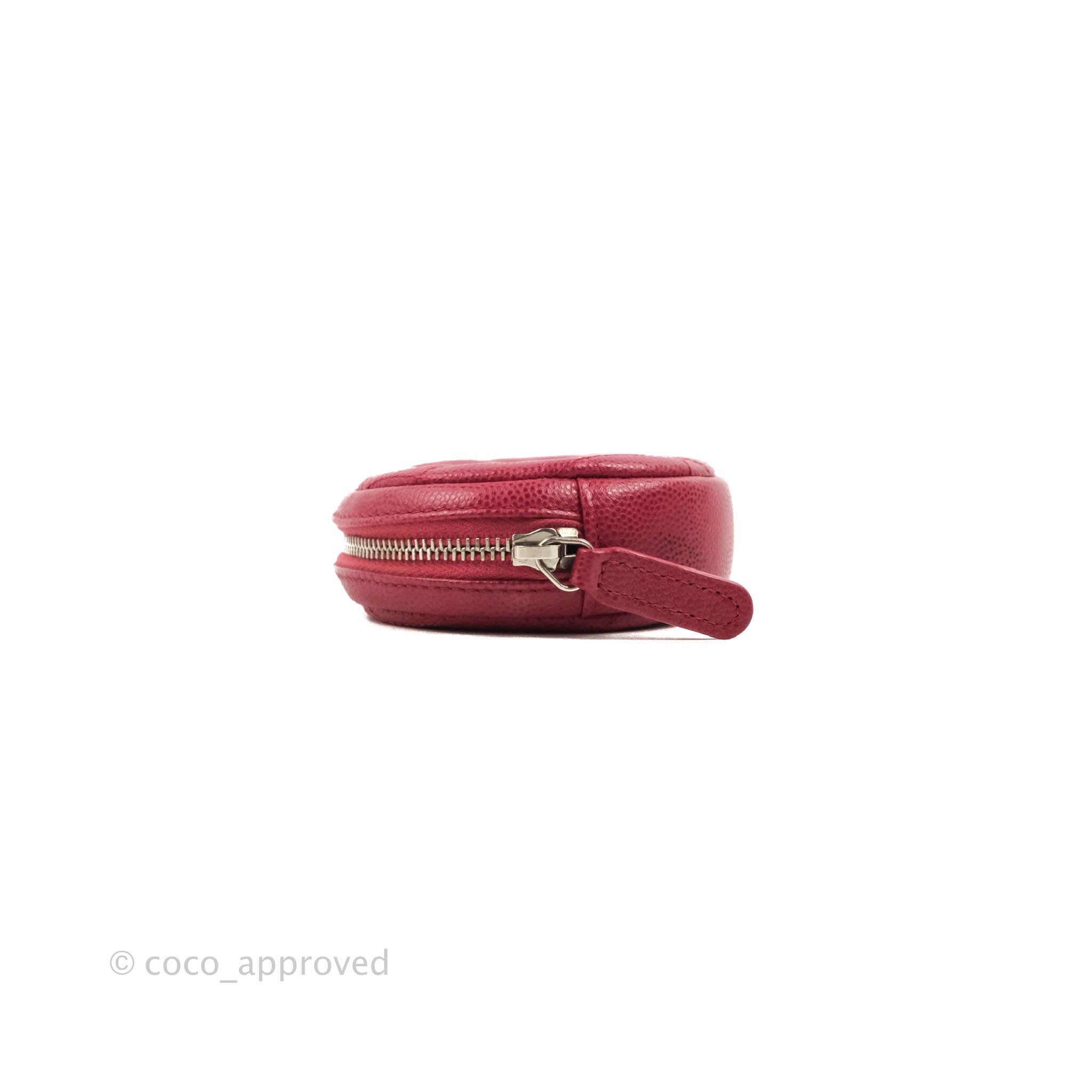 Chanel 18B Red Round Coin Purse – Coco Approved Studio