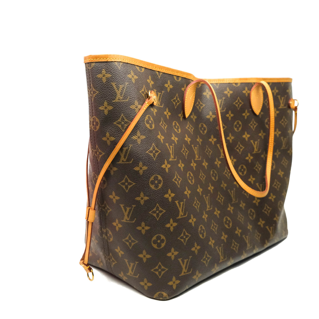 LV Neverfull GM Monogram Canvas Tote Bag