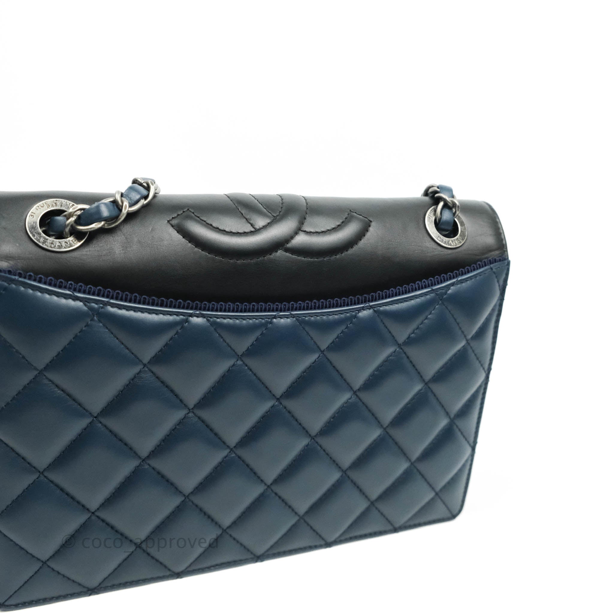 Chanel Classic Quilted Mini Square Royal Blue Lambskin – ＬＯＶＥＬＯＴＳＬＵＸＵＲＹ