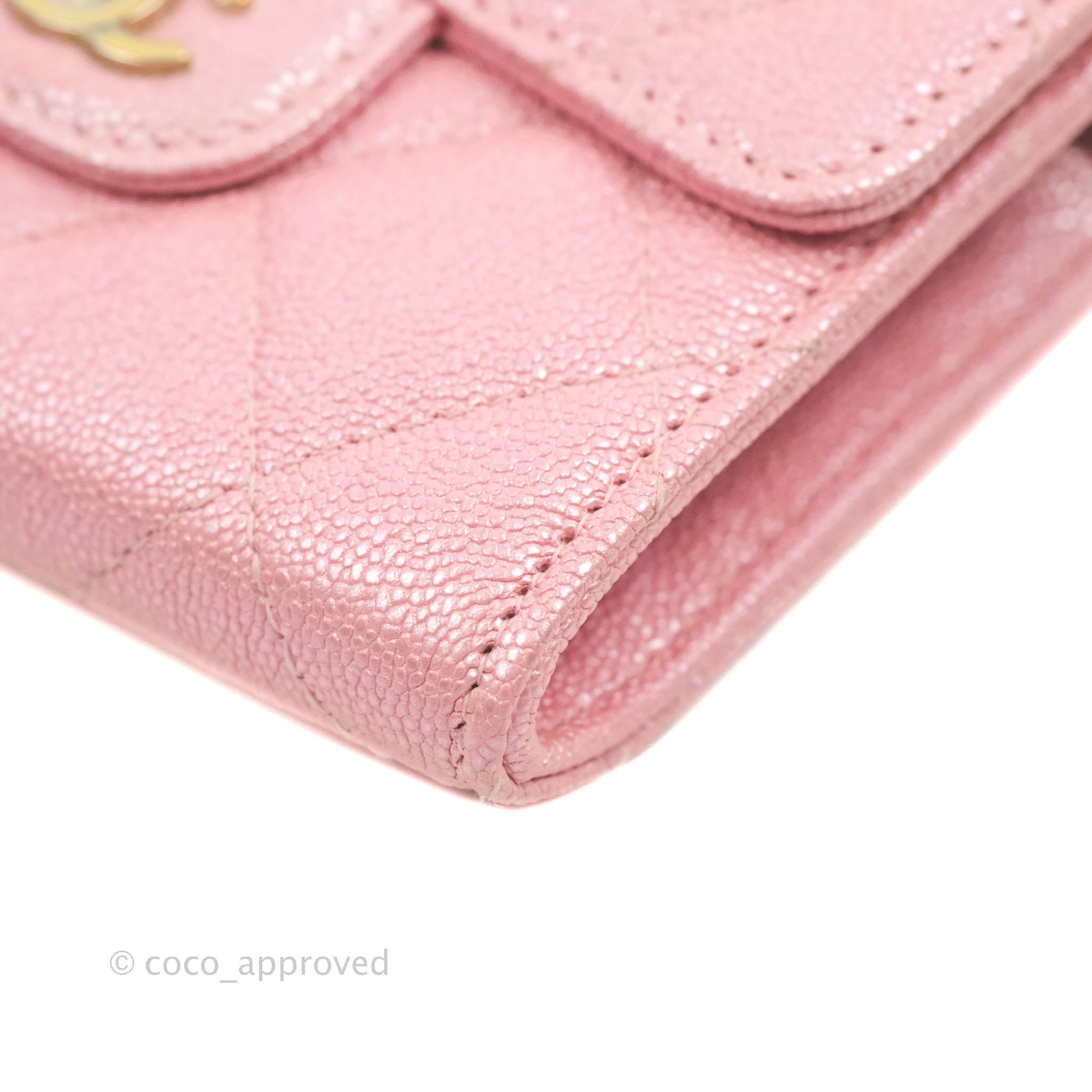 Chanel 2021 2021 Chanel 19 Card Holder Card Holder - Pink Wallets,  Accessories - CHA582325