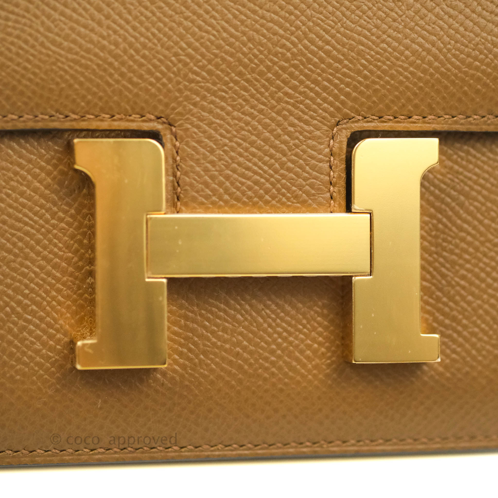 HERMES Constance Mini 18 Gold Epsom GHW - Timeless Luxuries