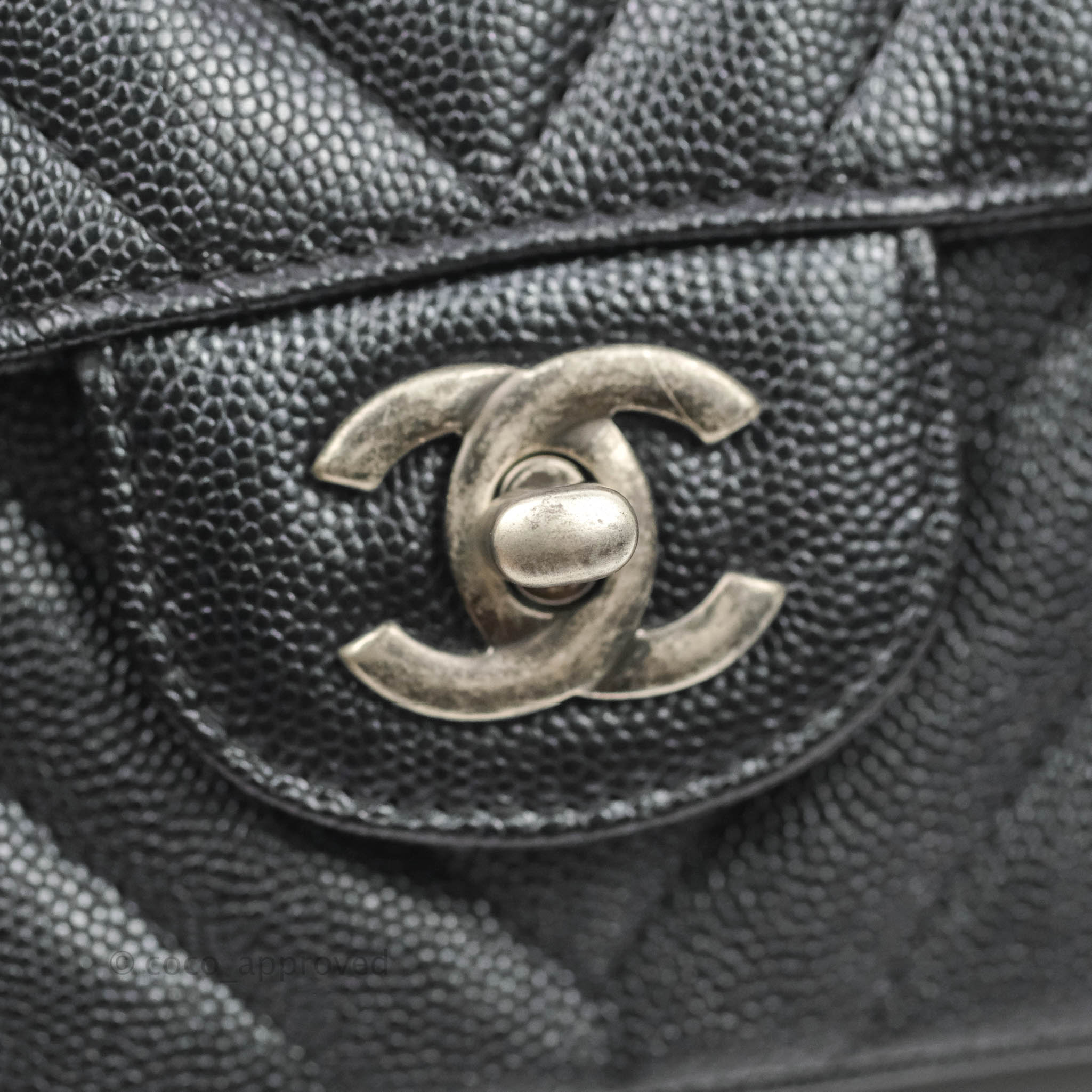 caviar leather chanel bag