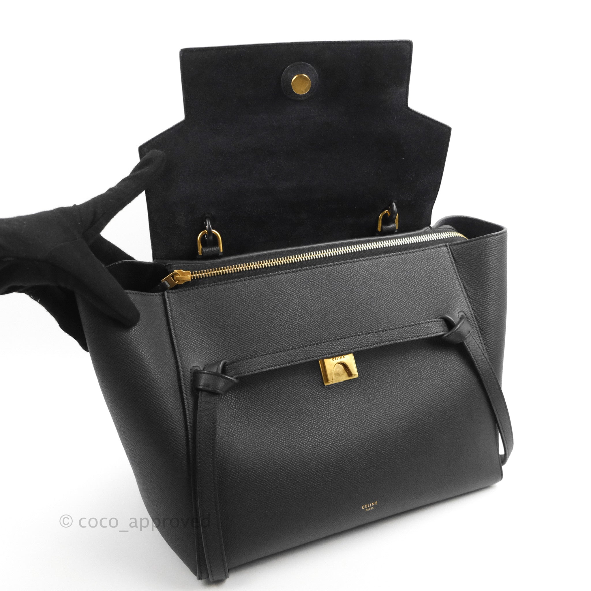 Celine Belt Bag Black Mini