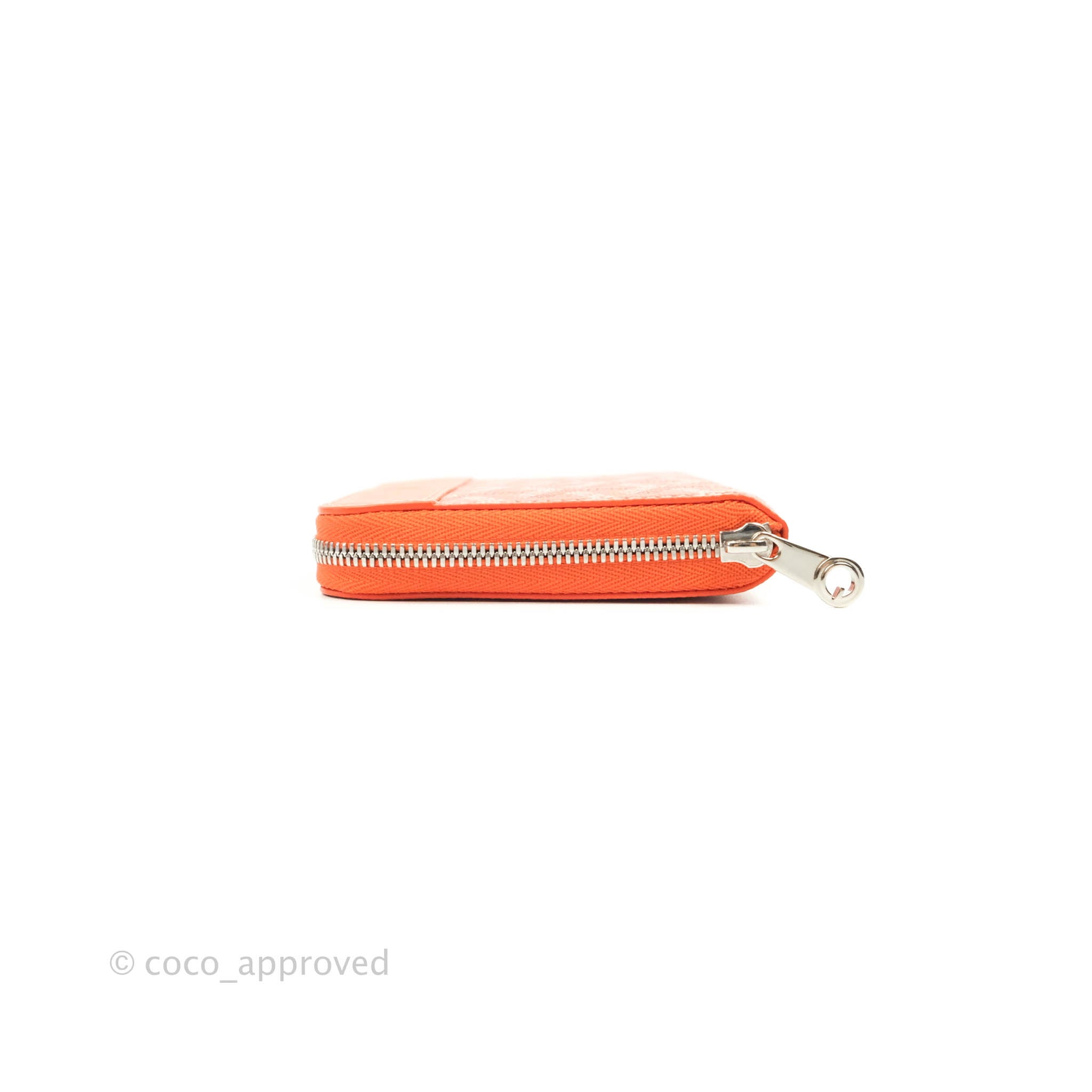 Goyard Goyardine Matignon PM Wallet Orange – Coco Approved Studio