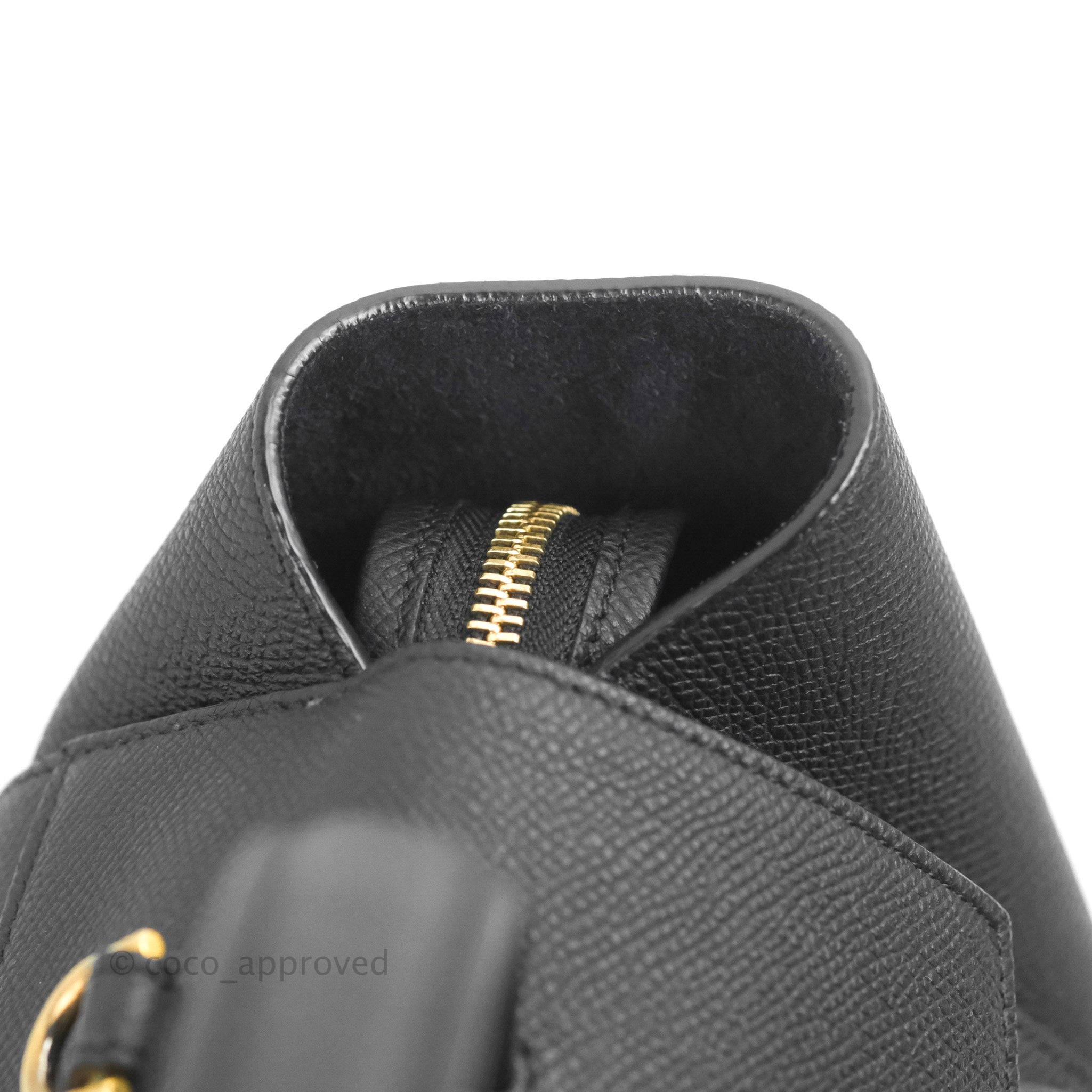 CELINE Grained Calfskin Mini Belt Bag Black 1220541