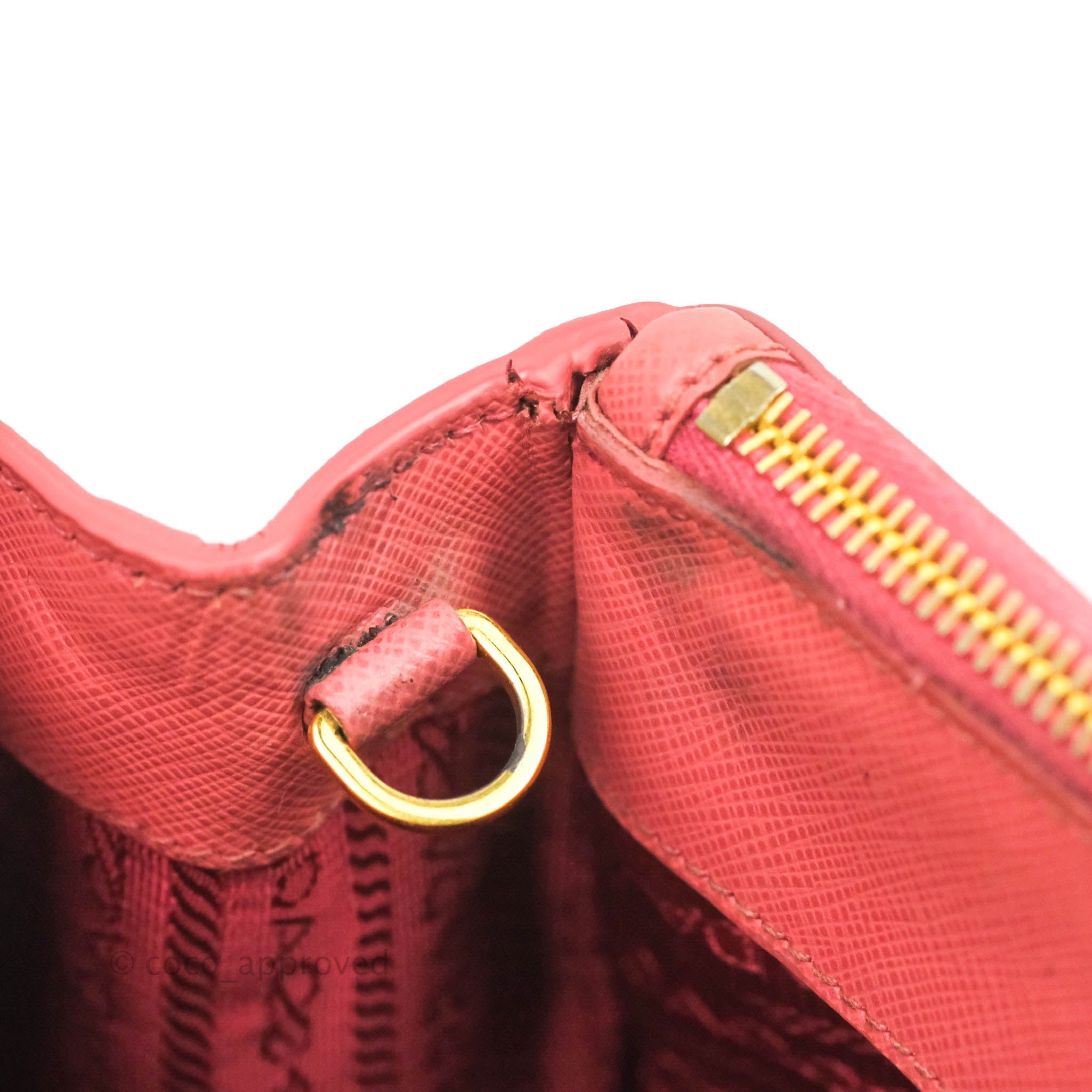 PRADA Saffiano Lux Mini Top Handle Crossbody Bag Tamaris 137170