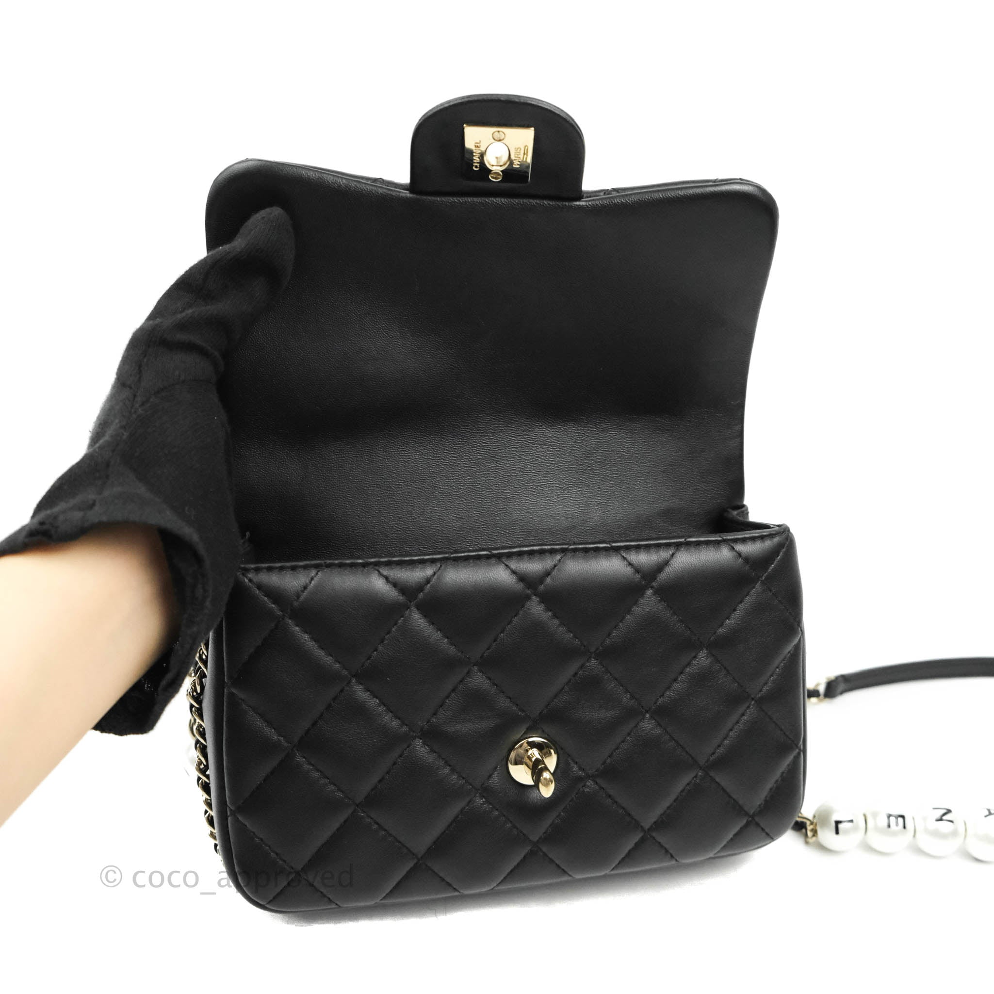 Chanel my discount precious flap bag