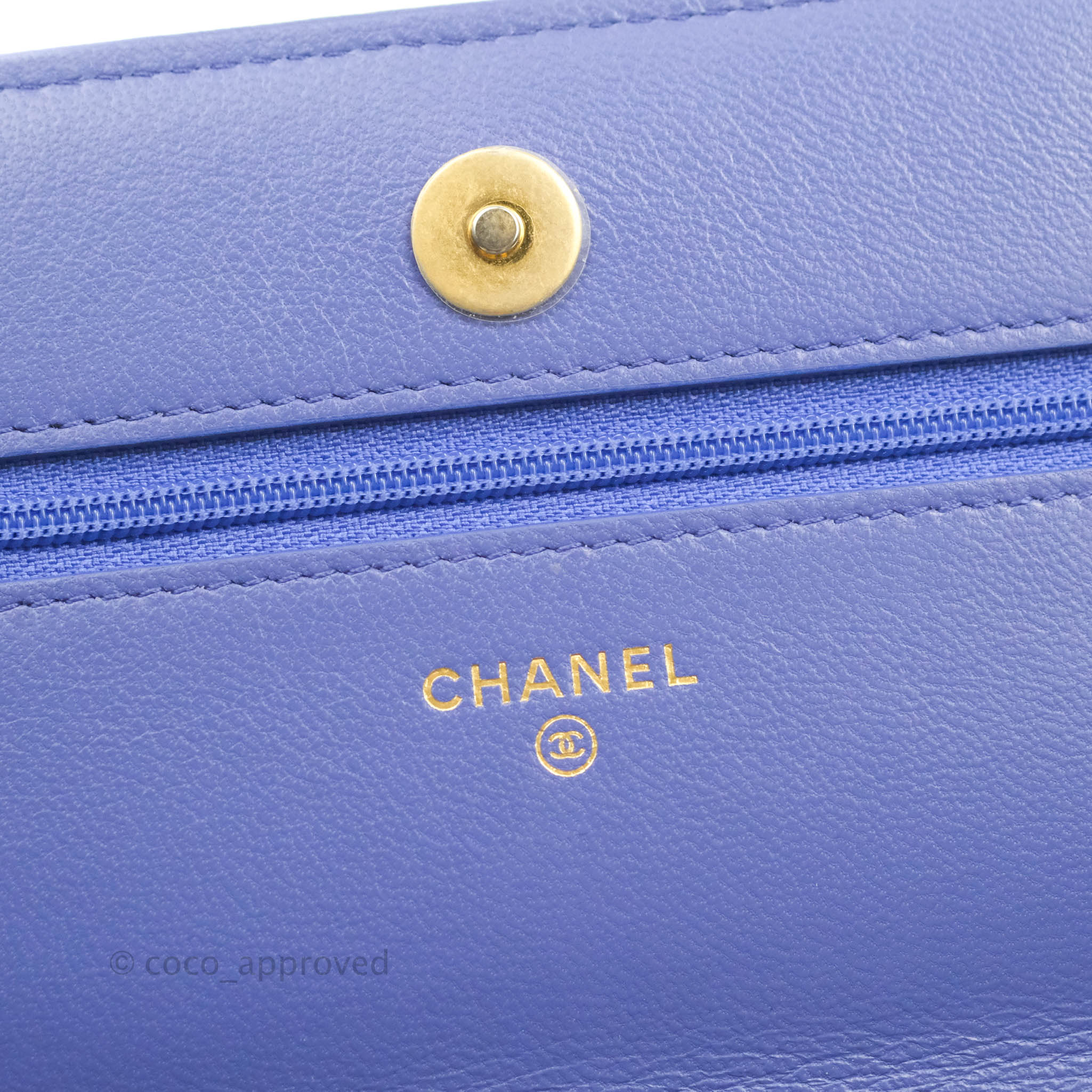 Chanel 19 Wallet on Chain Caramel Lambskin New in Box WA001