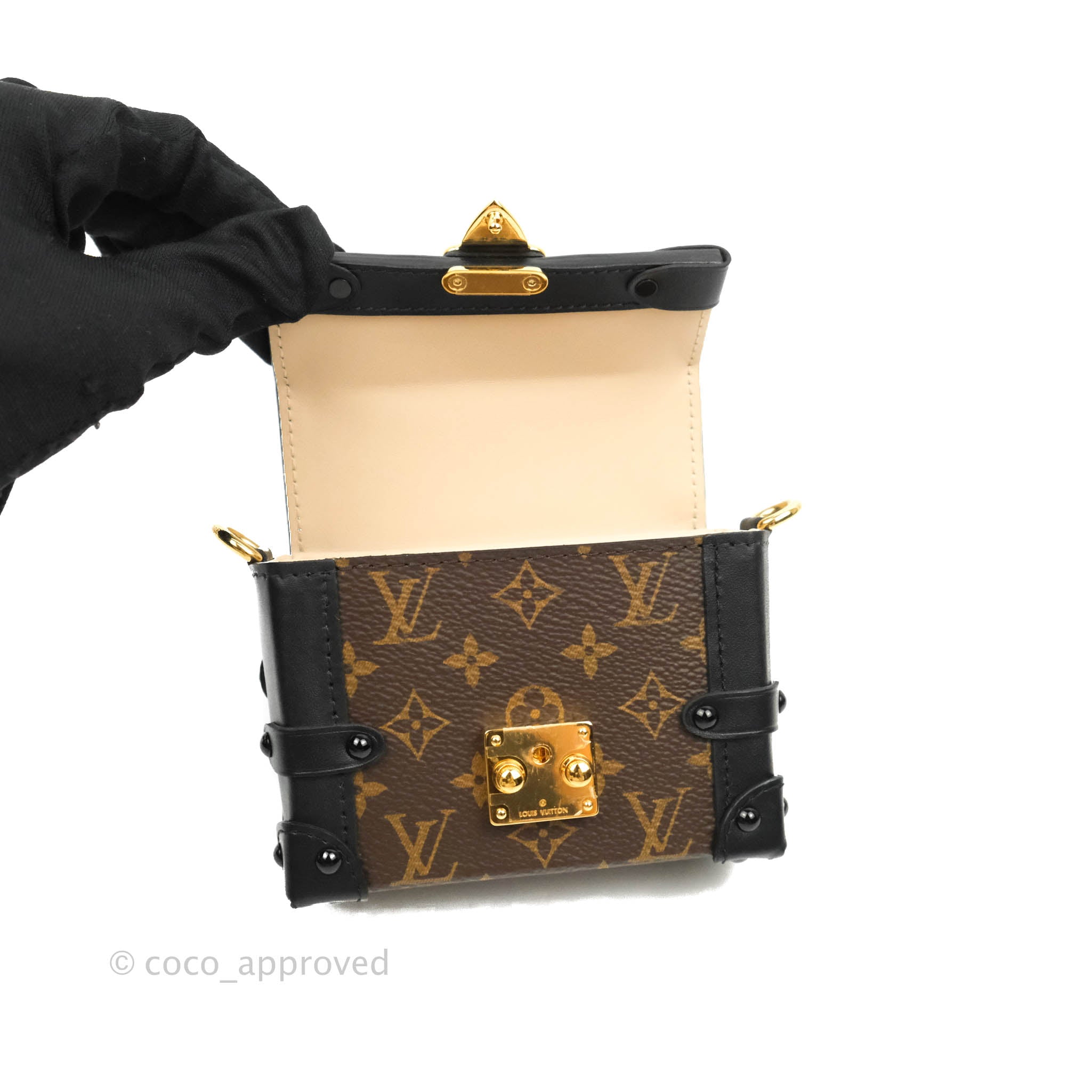 Louis Vuitton Monogram Reverse Trunk Clutch 