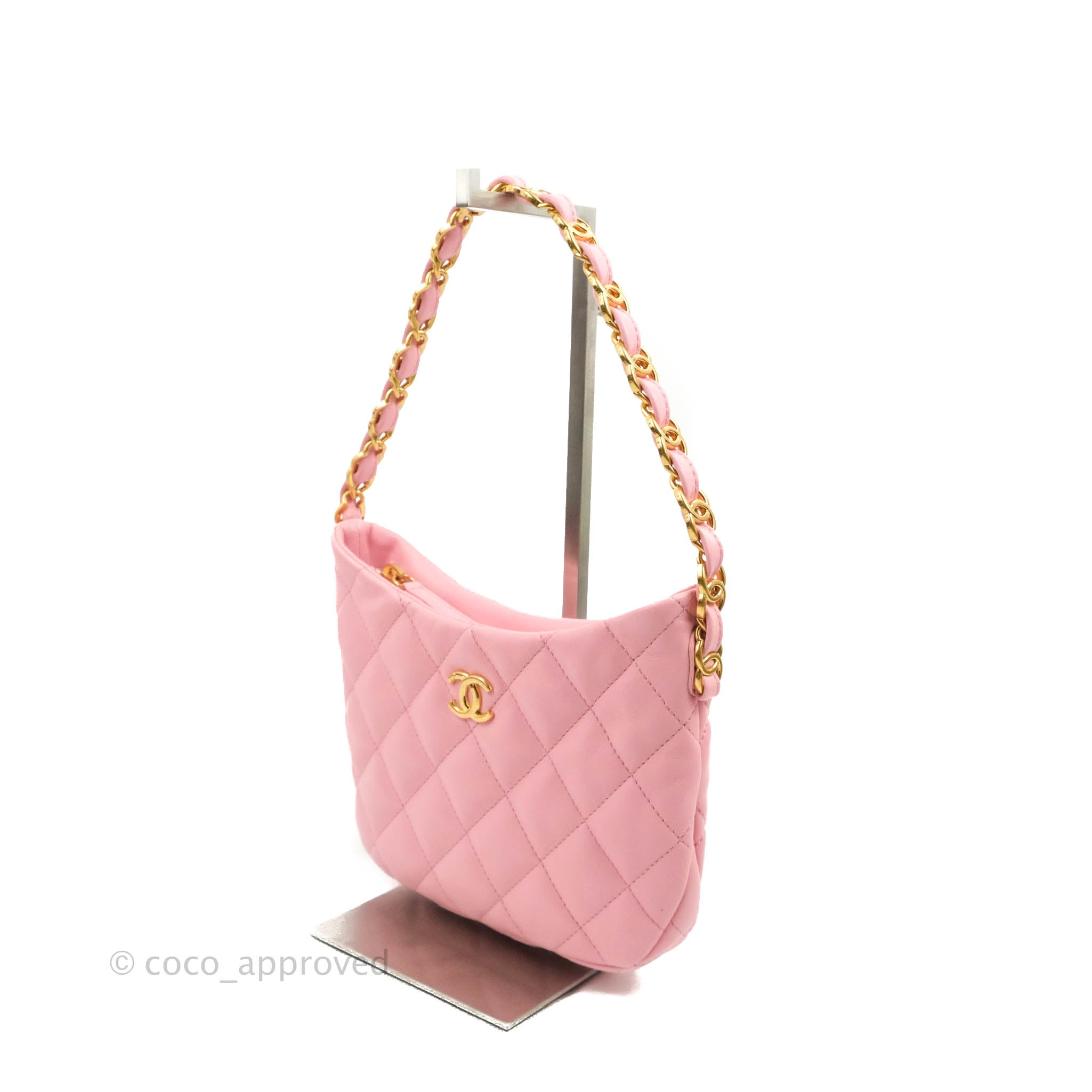 Chanel hobo bag pink Clearance