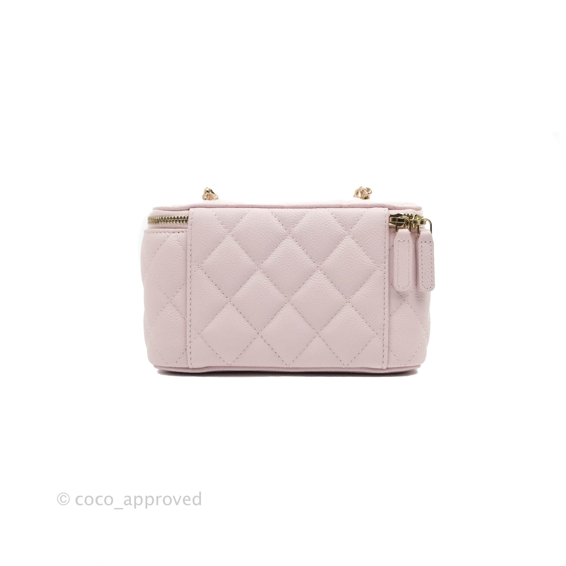 authentic chanel pink bag