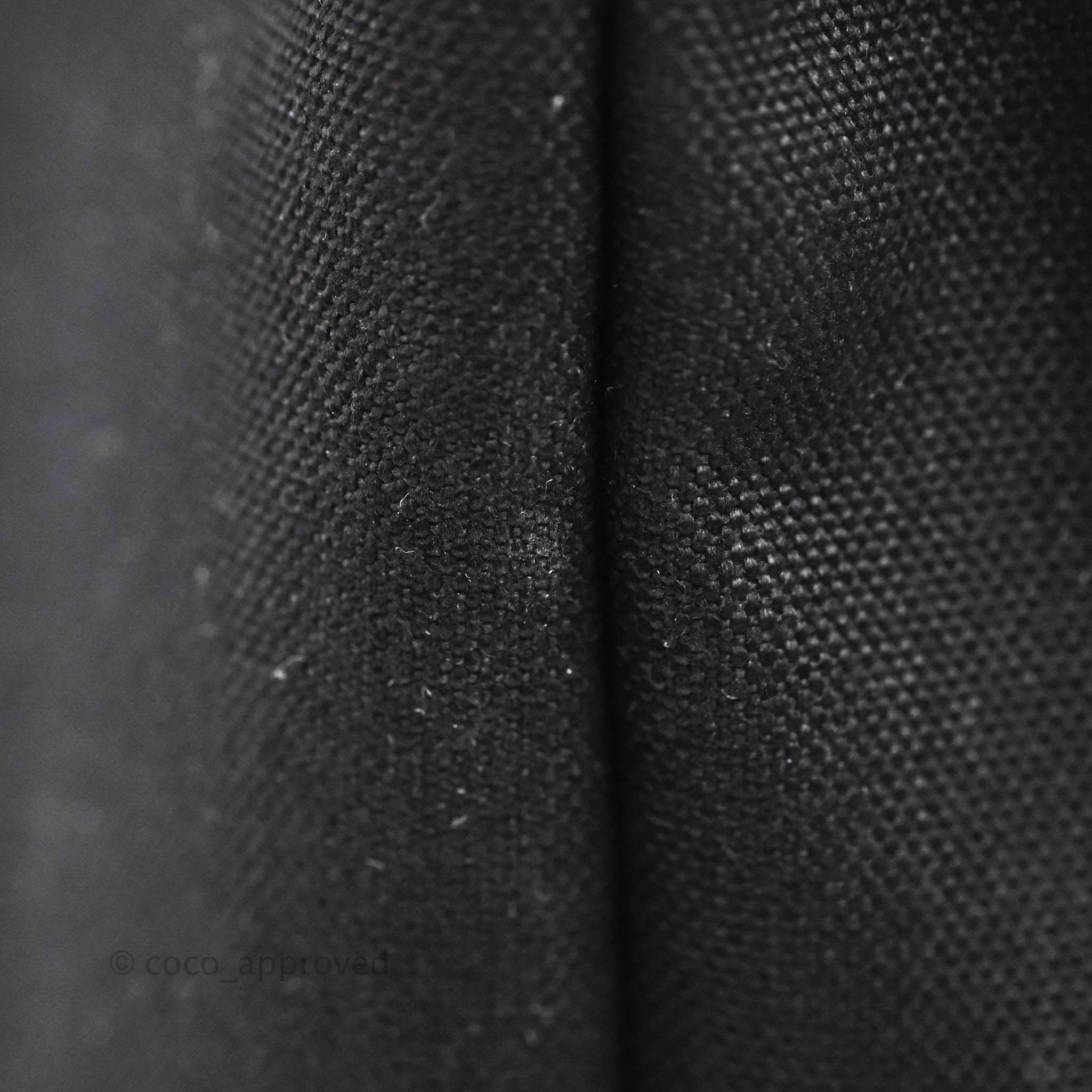 Hermès Herbag Zip 31 Black Canvas Palladium Hardware – Coco Approved Studio