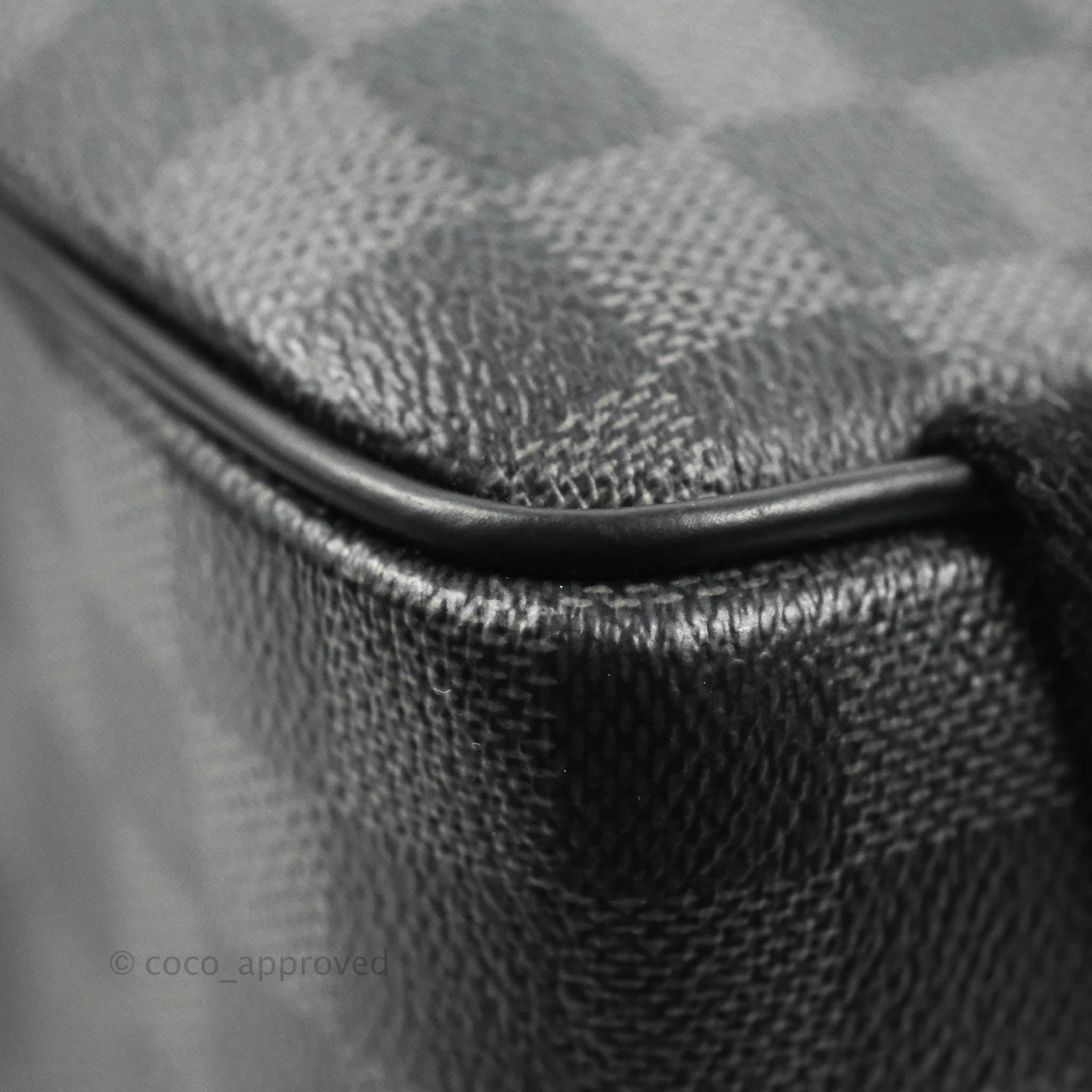 Louis Vuitton Mens Josh Backpack Damier Graphite Canvas – Luxe