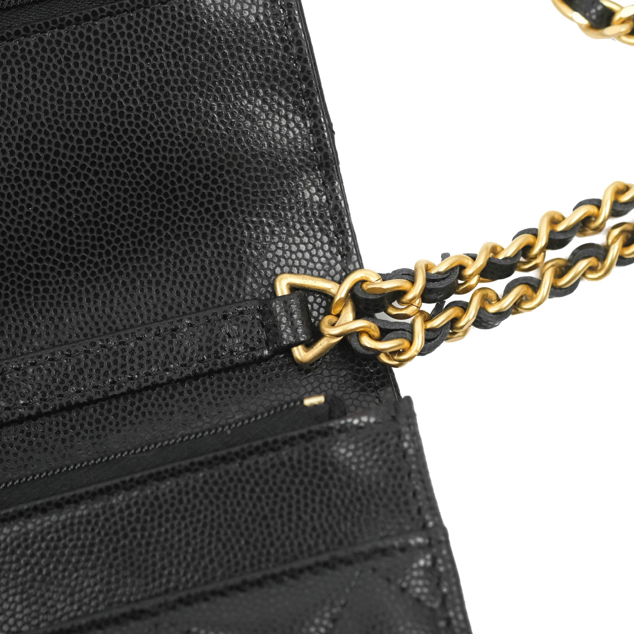 Chanel Top Handle Pick Me Up Wallet On Chain WOC Blue Caviar Gold Hard –  Coco Approved Studio