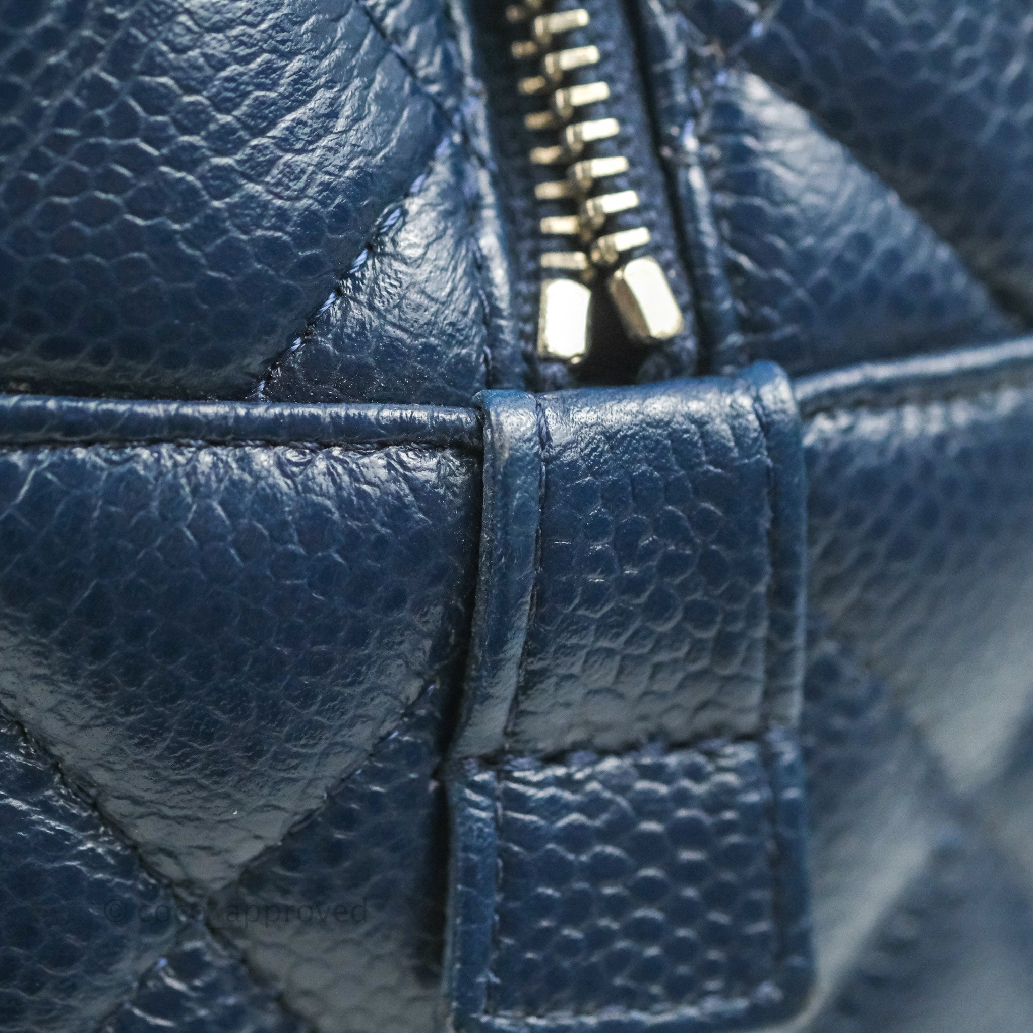 Chanel Quilted Large Classic Camera Bag Navy Caviar Silver Hardware – Coco  Approved Studio