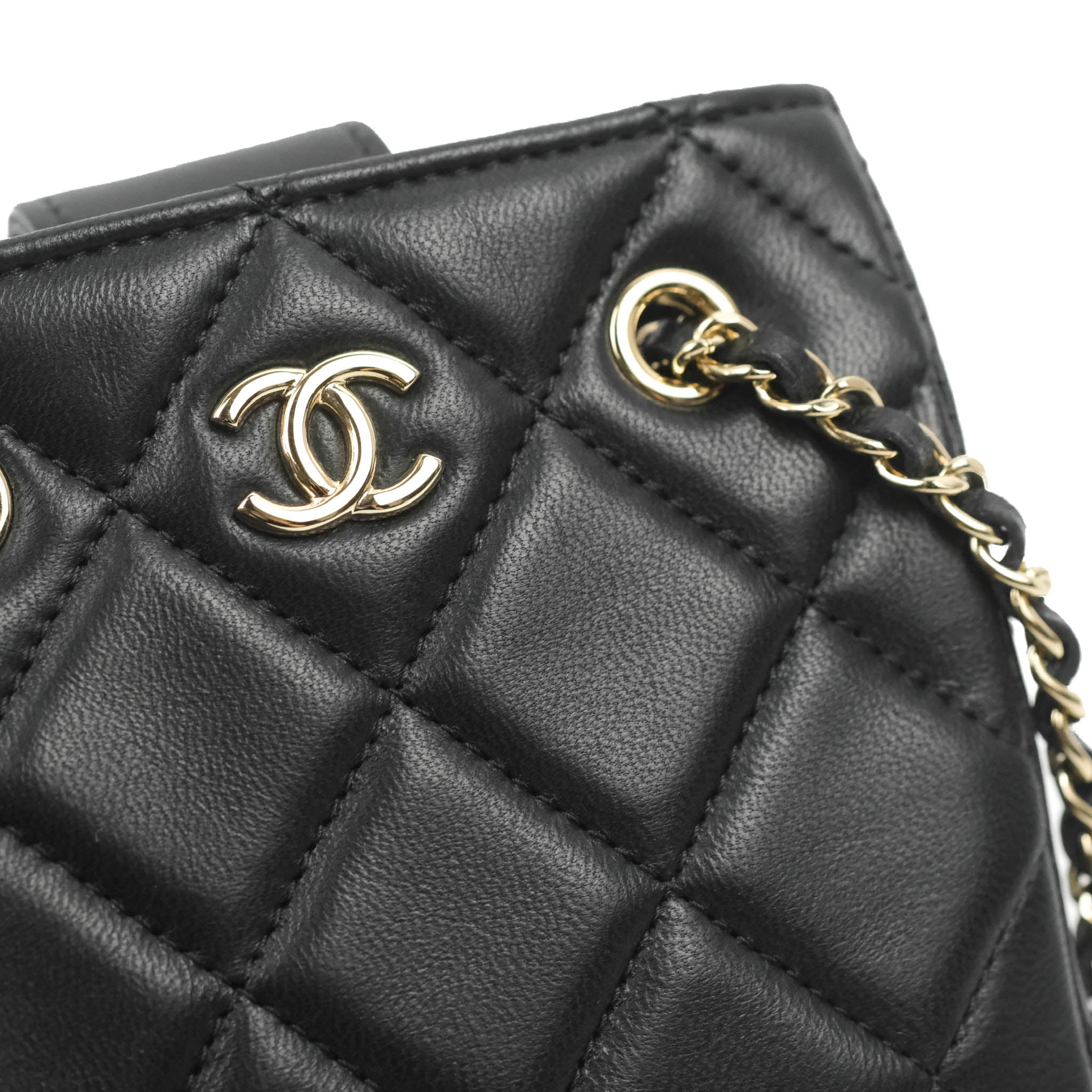 Chanel Mini Quilted Trendy CC Clutch With Chain Tiffany Blue