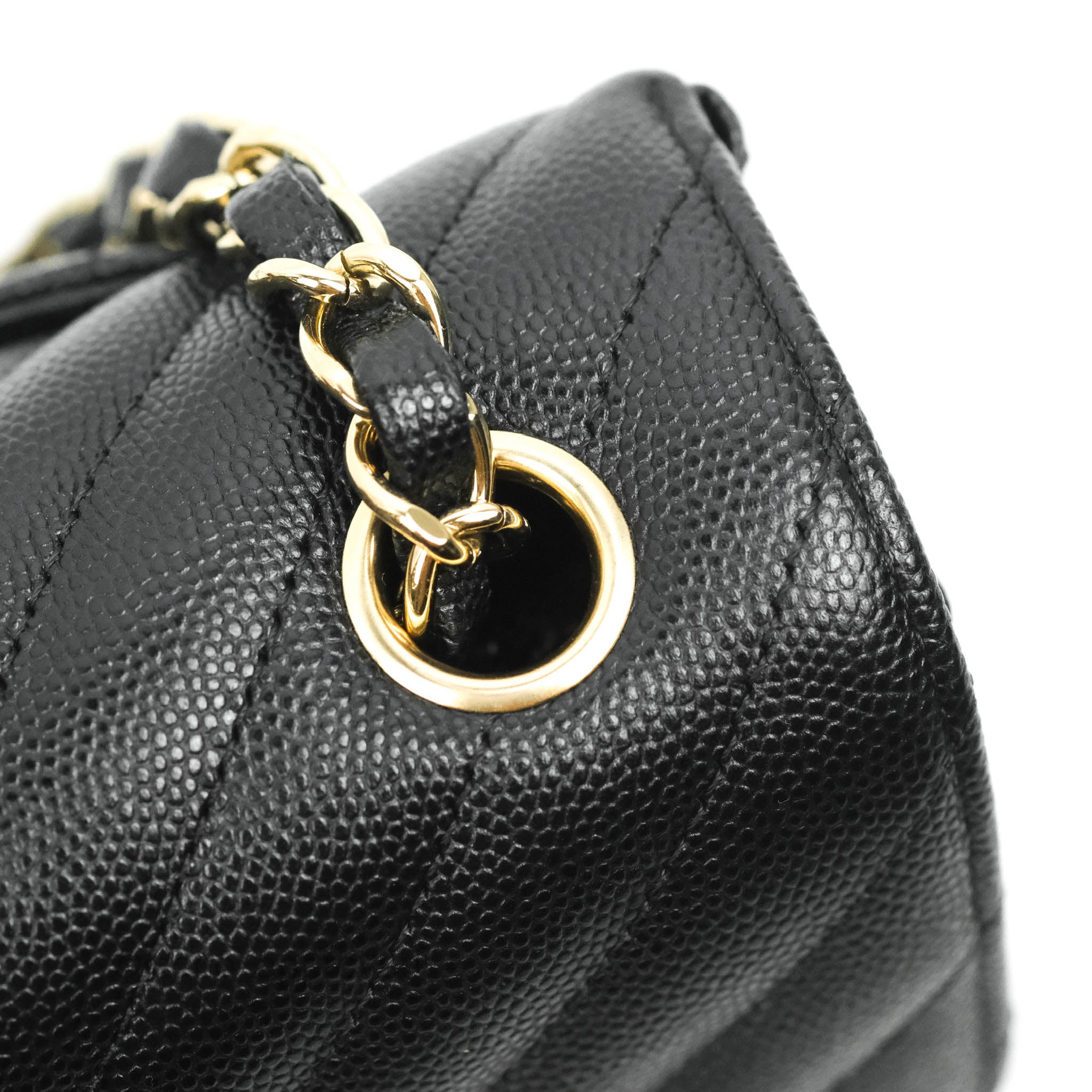 Chanel Chevron Mini Rectangular Flap Bag - Black Shoulder Bags, Handbags -  CHA715882