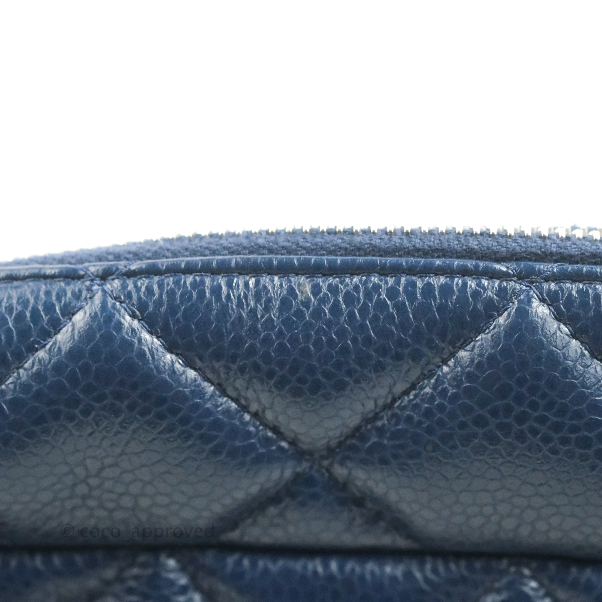 Chanel Quilted Large Classic Camera Bag Navy Caviar Silver Hardware – Coco  Approved Studio