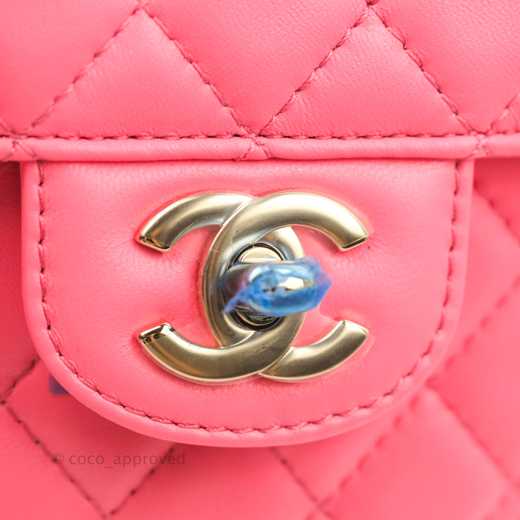 Chanel Large Heart Bag Pink Lambskin Gold Hardware 22S – Coco Approved  Studio