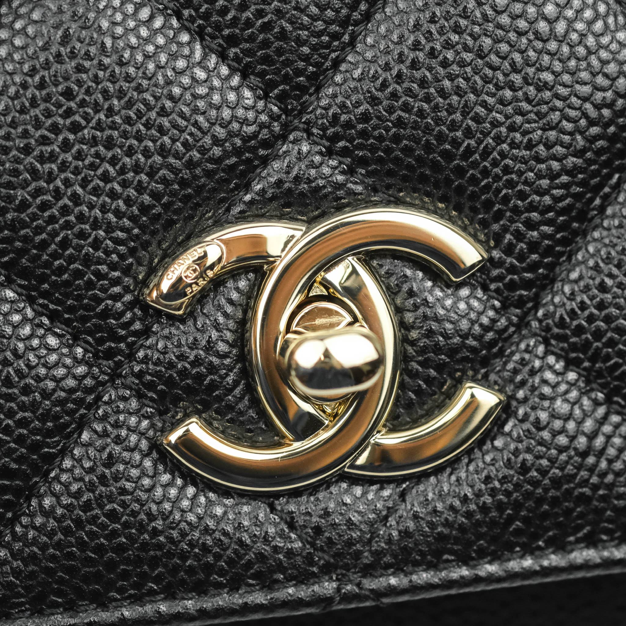 Chanel Business Affinity Tote, Black Caviar with Gold Hardware, Preowned in  Box WA001