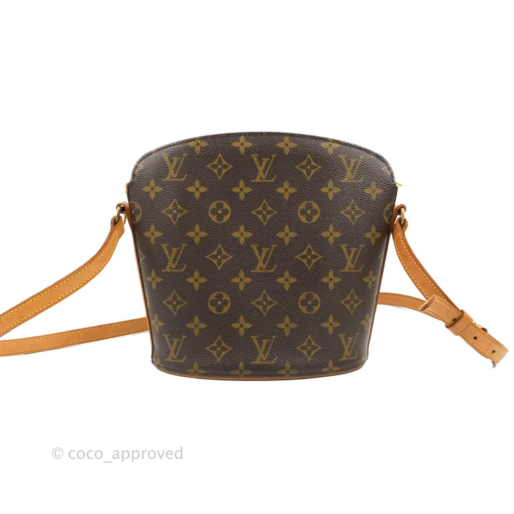 Louis Vuitton Drouot Crossbody Bag Monogram Canvas