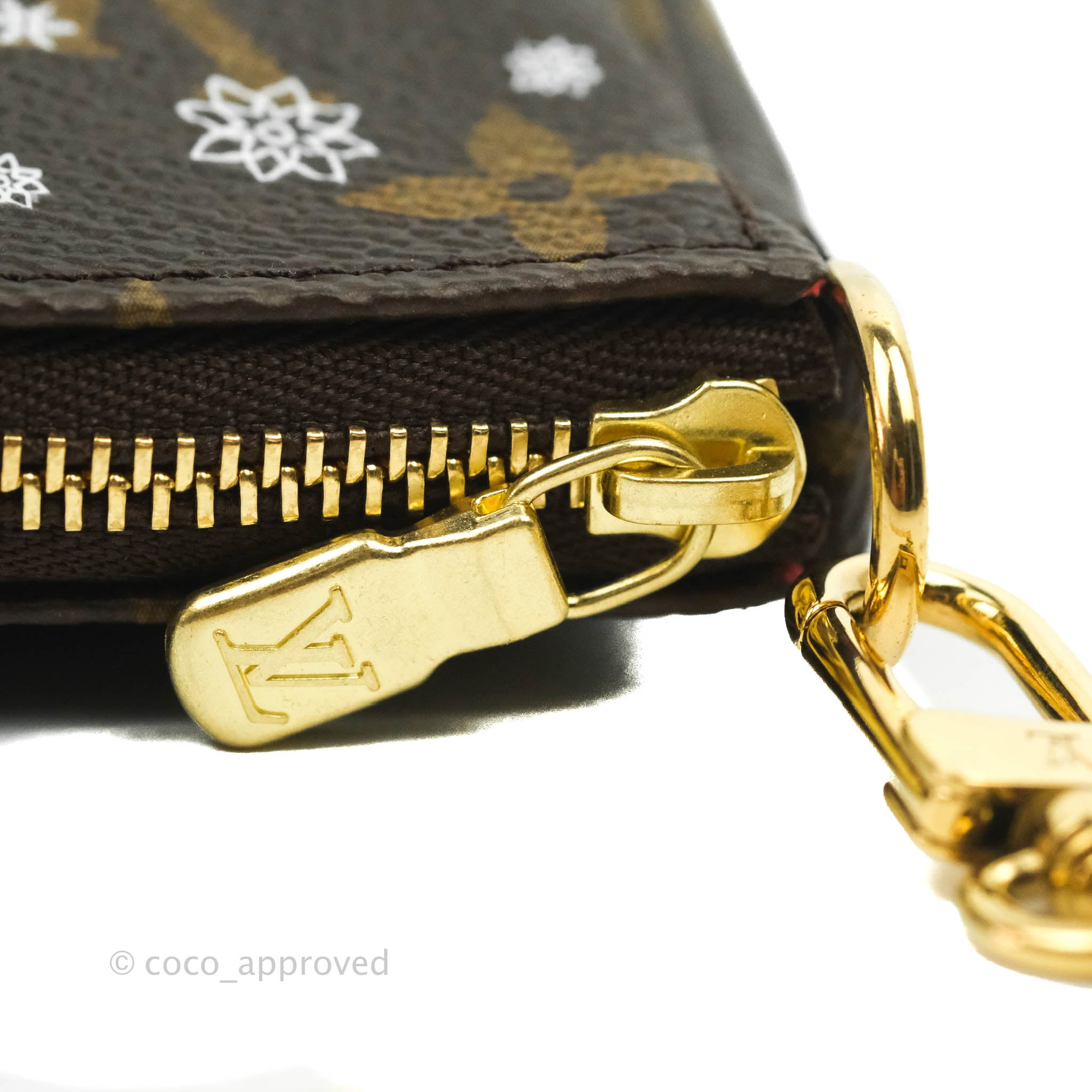 Louis Vuitton Mini Pochette Accessories⁣ Monogram Christmas London Edi –  Coco Approved Studio