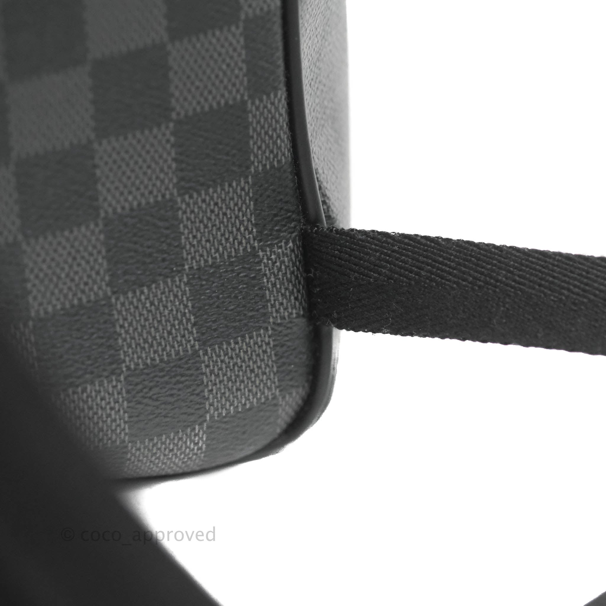 Louis Vuitton Josh Backpack Damier Graphite Canvas Leather ref.700523 -  Joli Closet