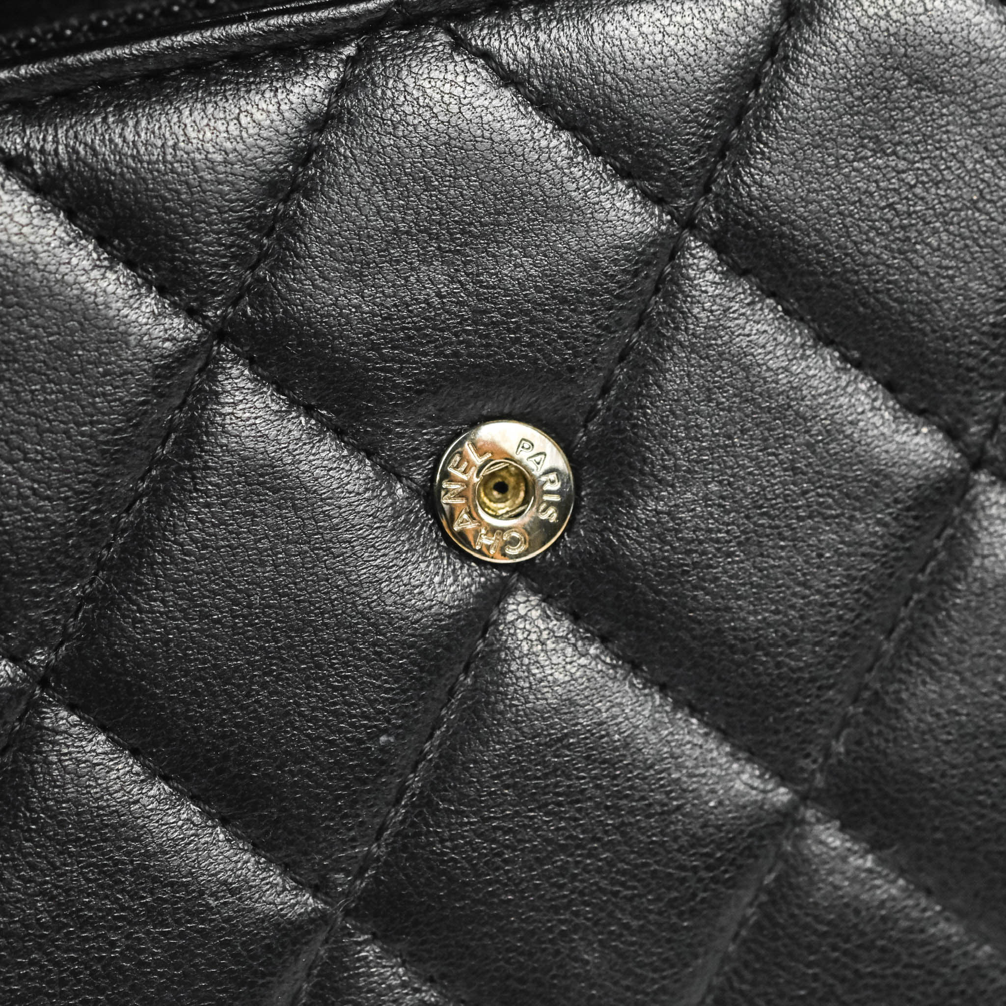 Chanel Quilted Boy Flap Long Wallet Black Lambskin Ruthentium Hardware –  Coco Approved Studio