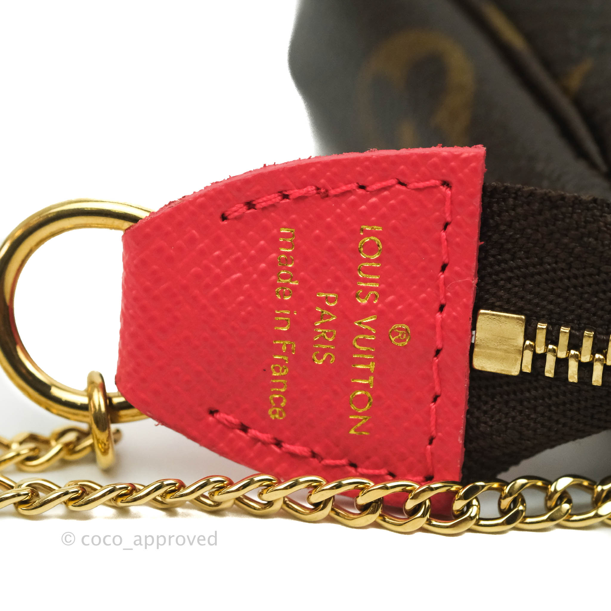 Louis Vuitton Brown Limited Edition Vivienne Mini Monogram Pochette  Accessoires Cloth ref.992816 - Joli Closet