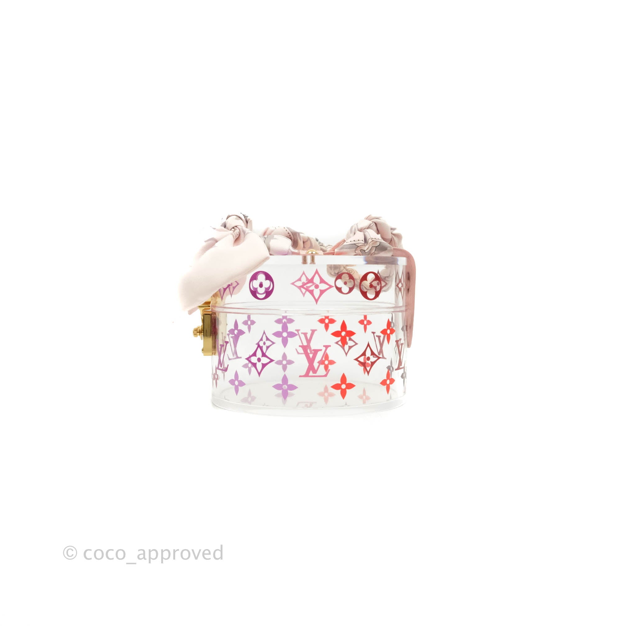 Louis Vuitton Scott Box with Pink & Red Motifs – Coco Approved Studio