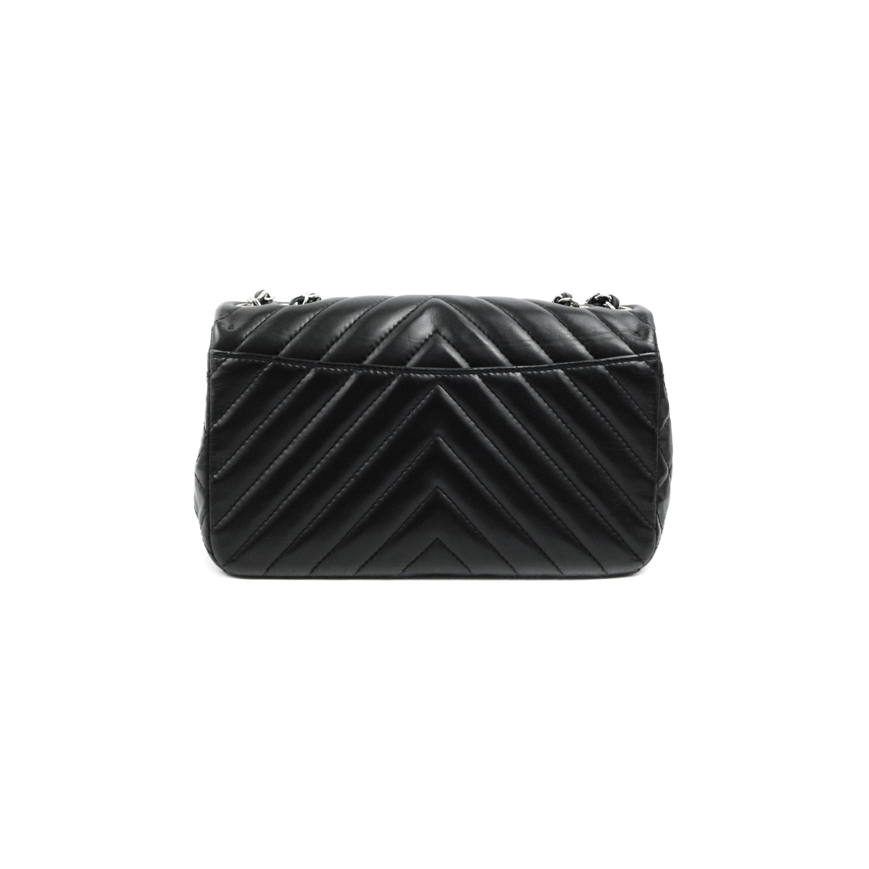 Black Chanel Oval Top Handle Bag