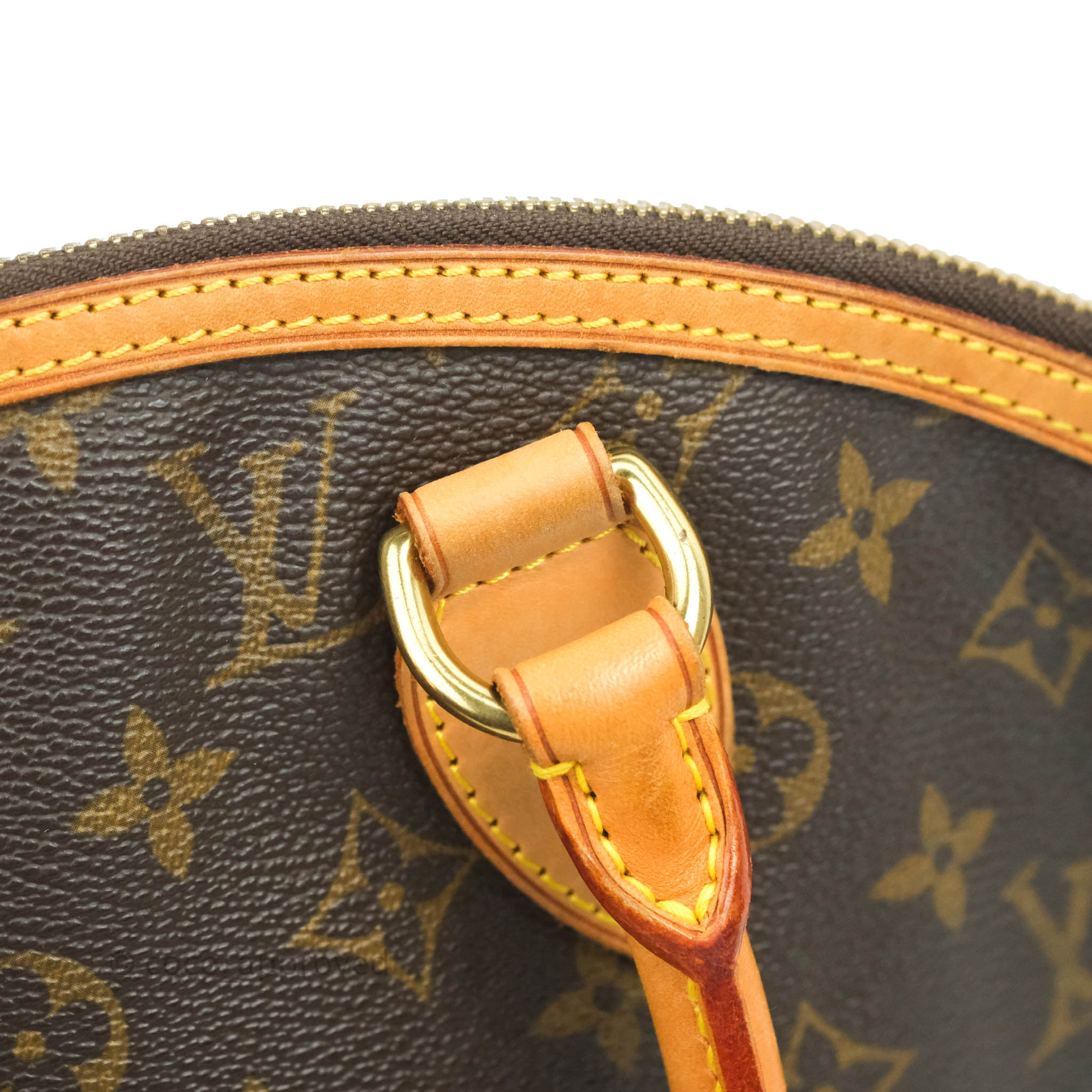 Vintage 2006 Louis Vuitton Lockit PM Monogram Canvas/Leather Handbag  Brown/Tan