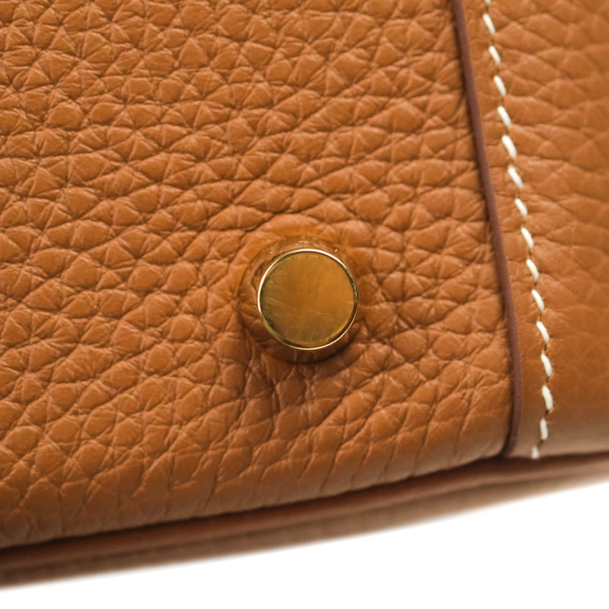 Hermès - Hermès Lindy 26 Taurillon Clemence Leather Handbag-Noir Gold Hardward