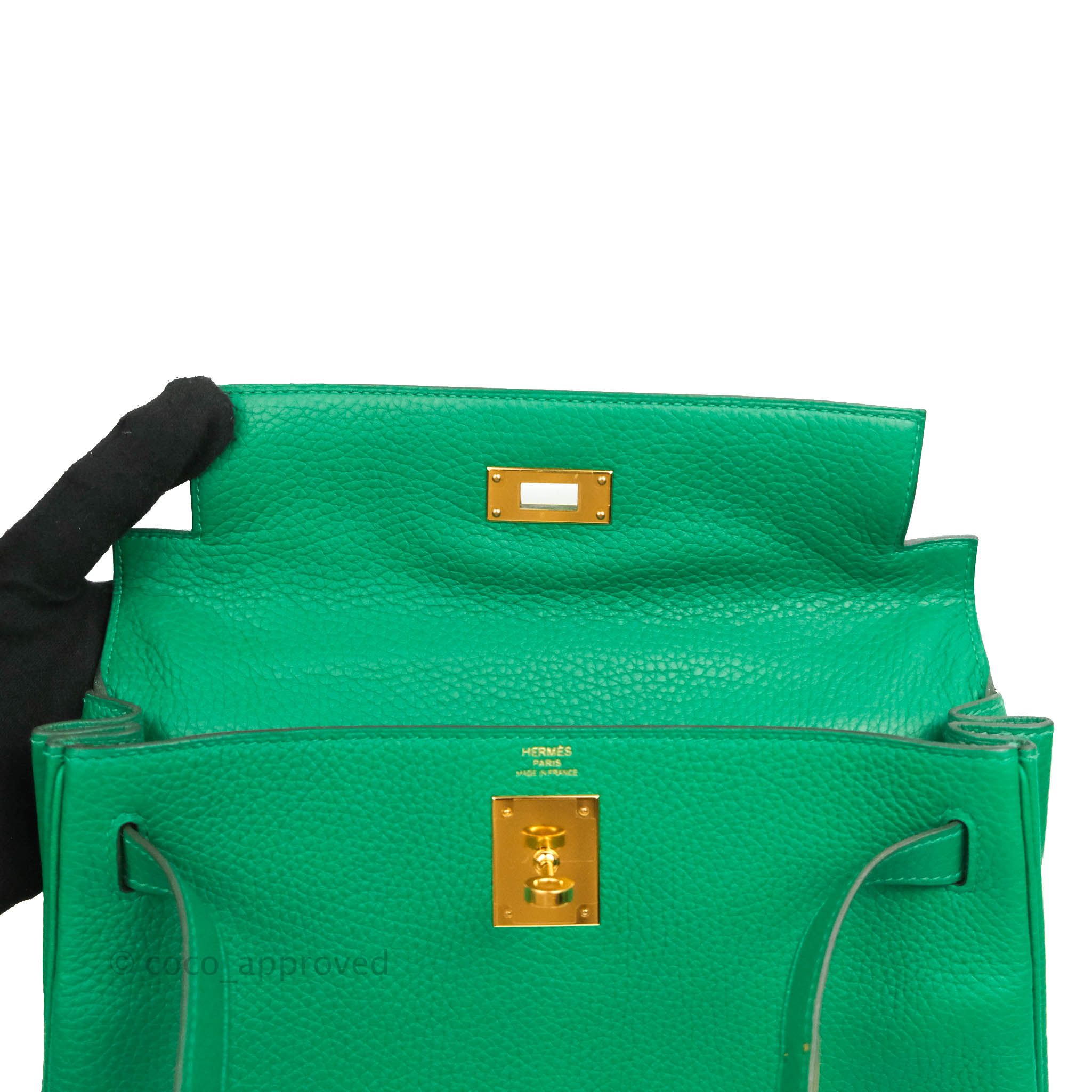 Hermes Vert Vertigo Kelly 28 clemence gold hardware at 1stDibs  hermes  kelly vert vertigo, hermes vert vertigo vs malachite, hermes vertigo color