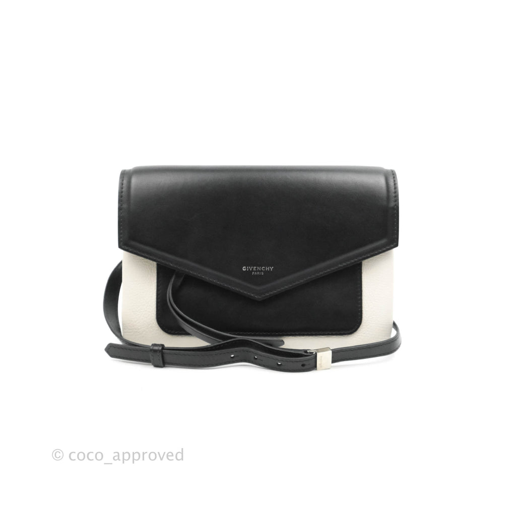 Givenchy Duetto Black and White Shoulder Bag
