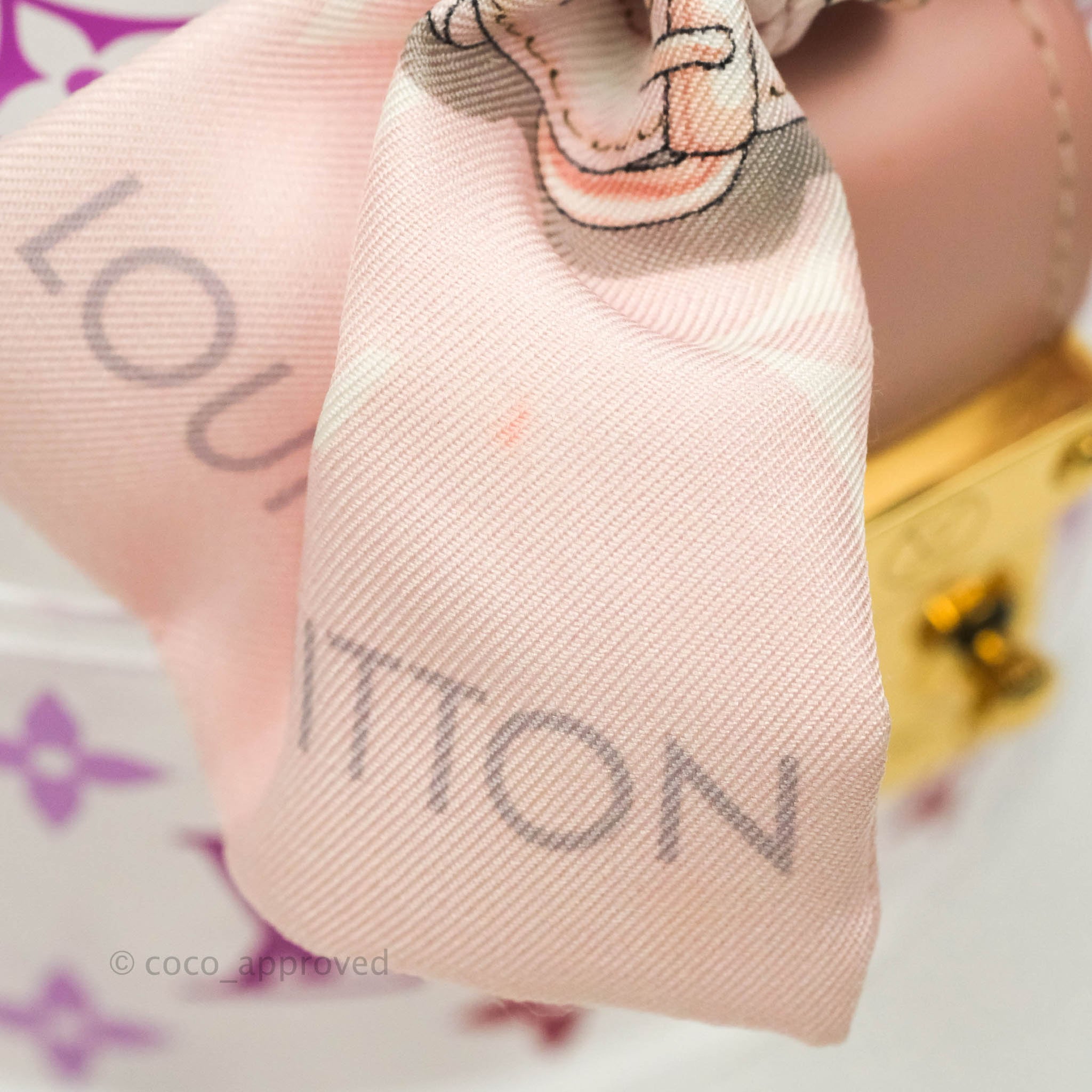 Louis Vuitton Scott Box with Pink & Red Motifs – Coco Approved Studio