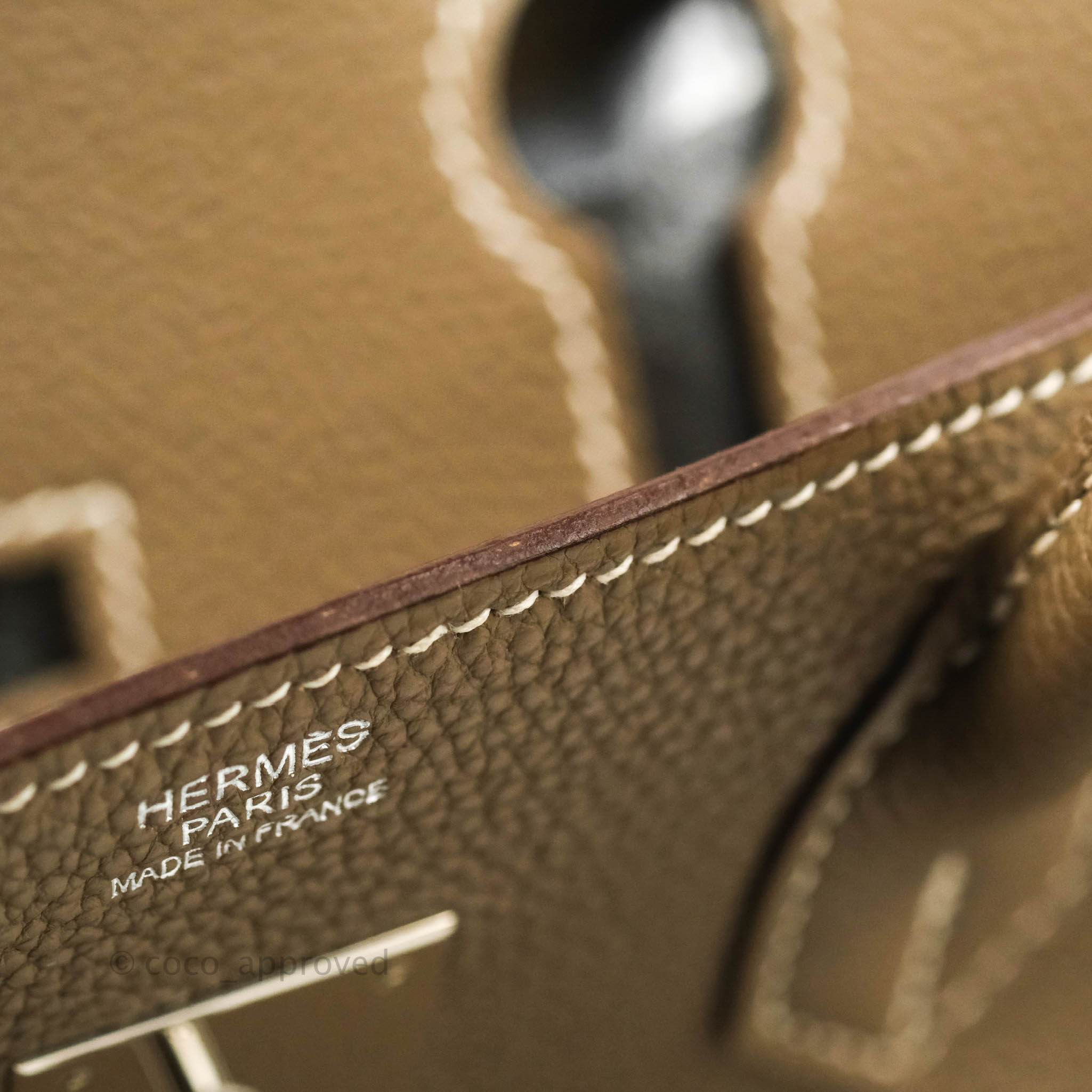 Hermes Birkin 30 Etoupe Togo Palladium Hardware – Madison Avenue
