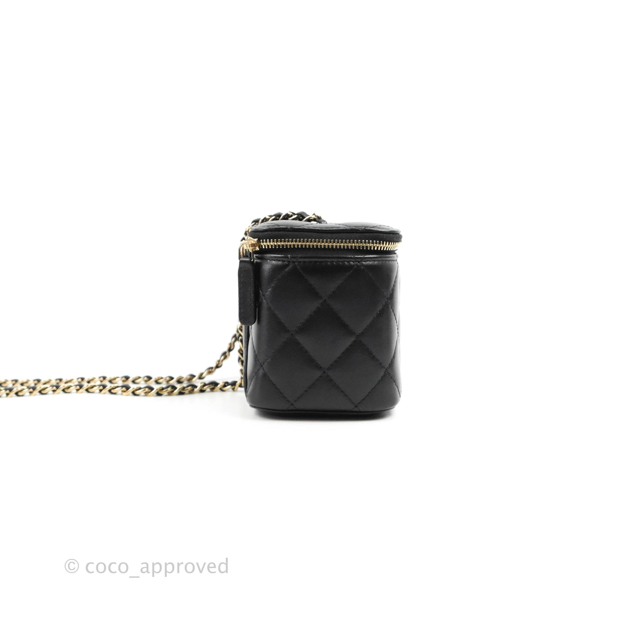 chanel box bag with chain