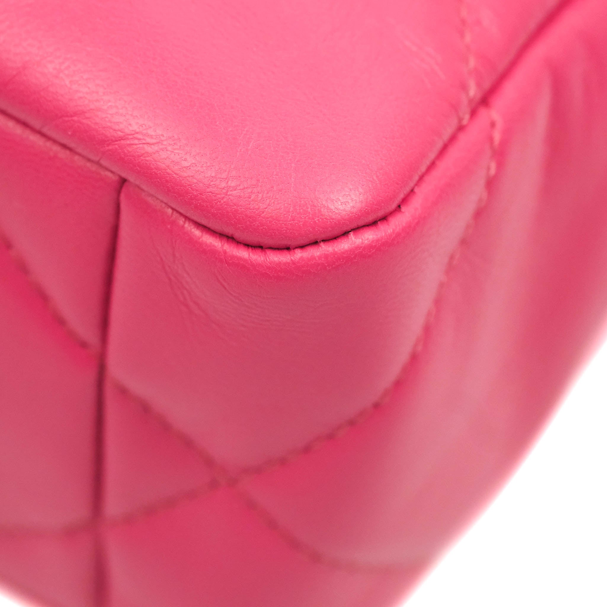 Chanel 19 Small, 22K Hot Pink Lambskin, New in Box MA001