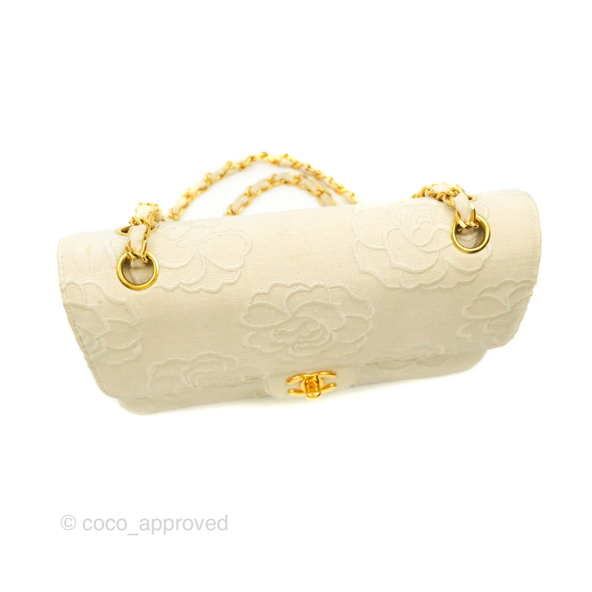 chanel handbags white new