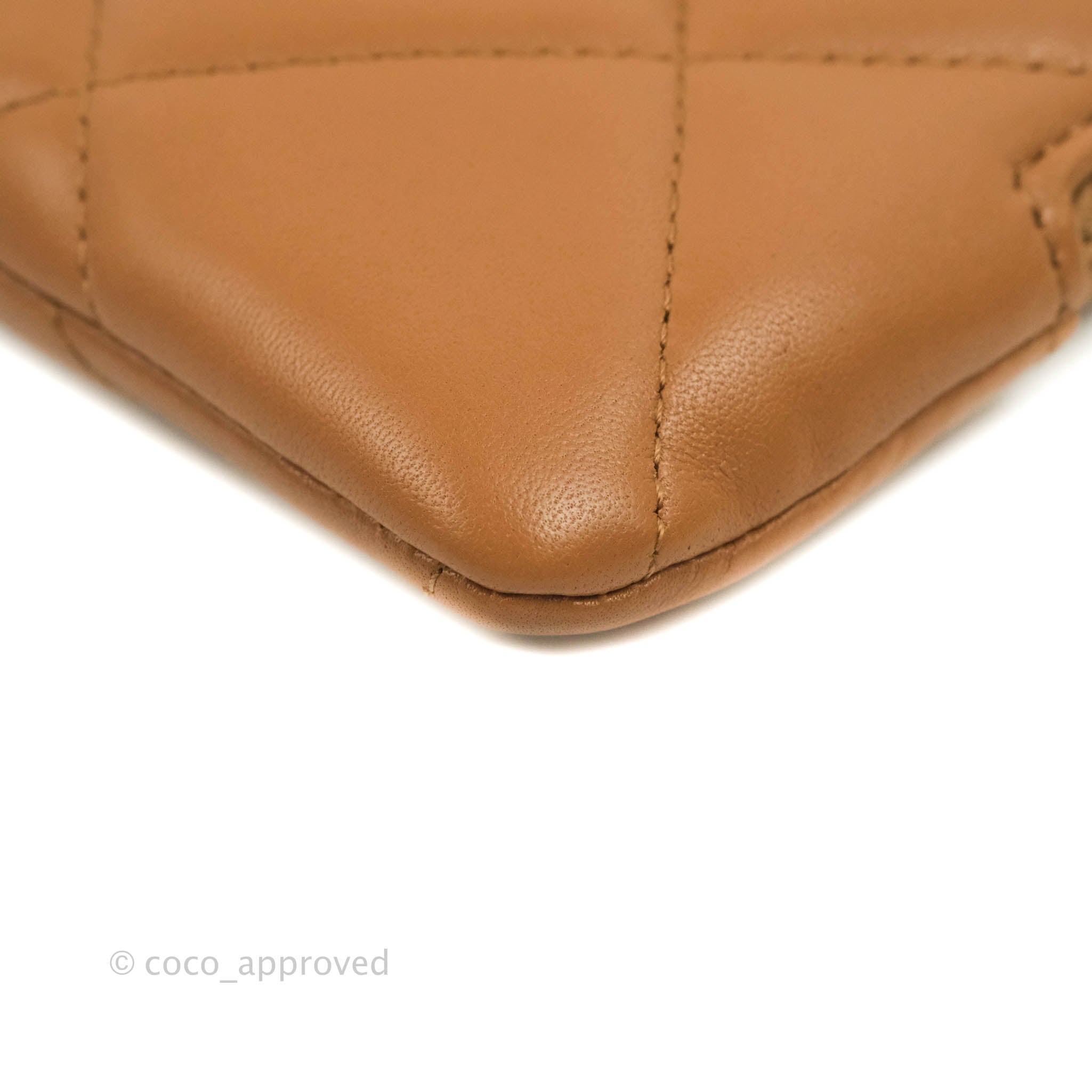 CHANEL 19 coin case coin purse card case Mini wallet Leather CC Logo  cocomark