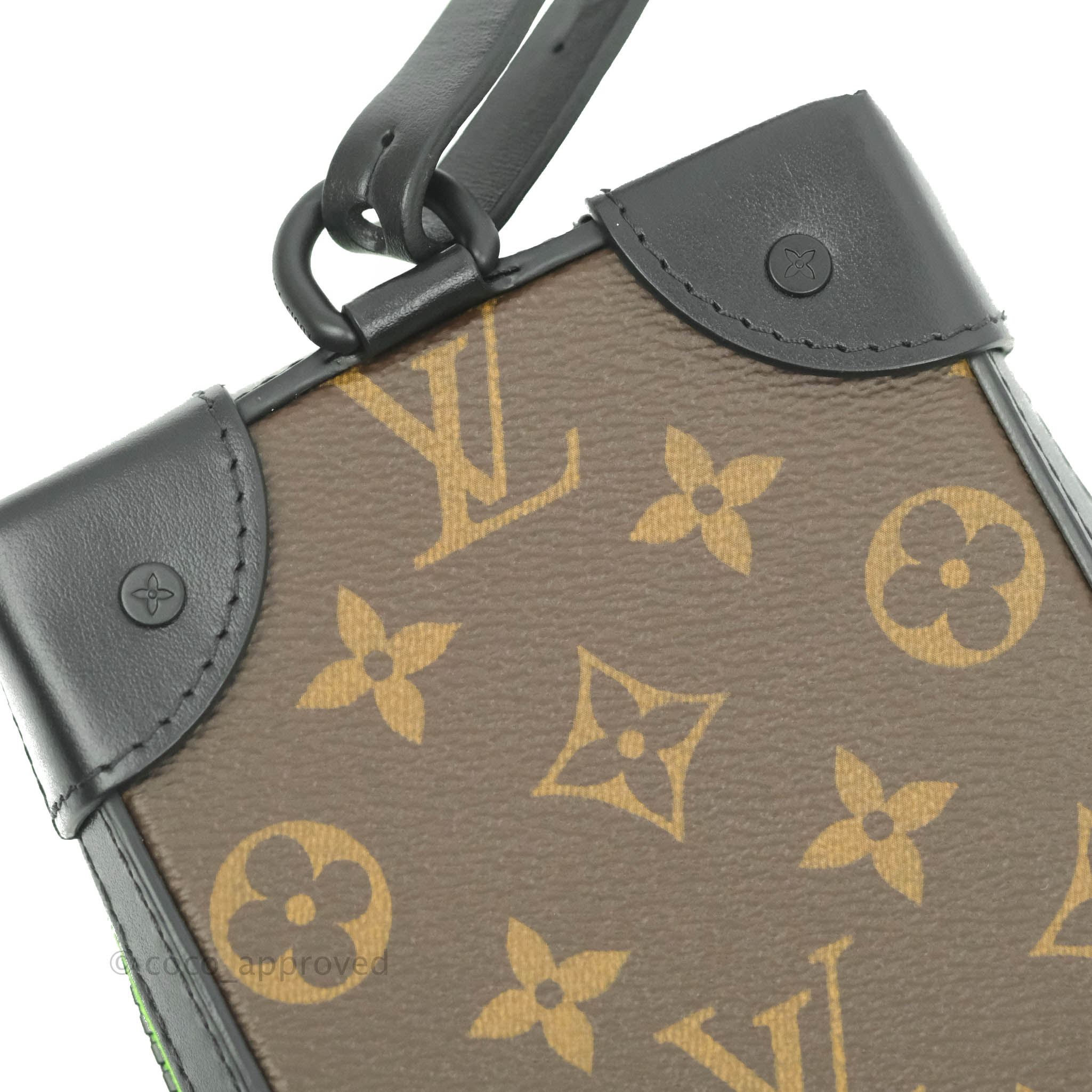 Louis Vuitton Soft Trunk Phone Box in Coated Canvas with Black-tone - US