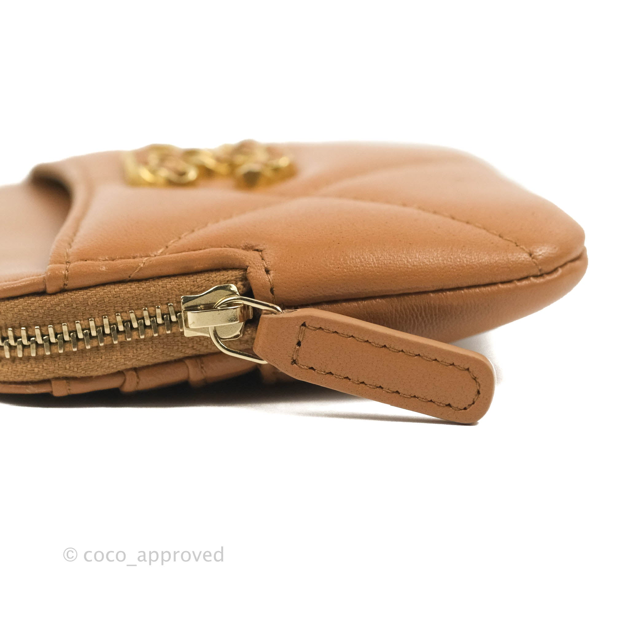 chanel gold purse charm