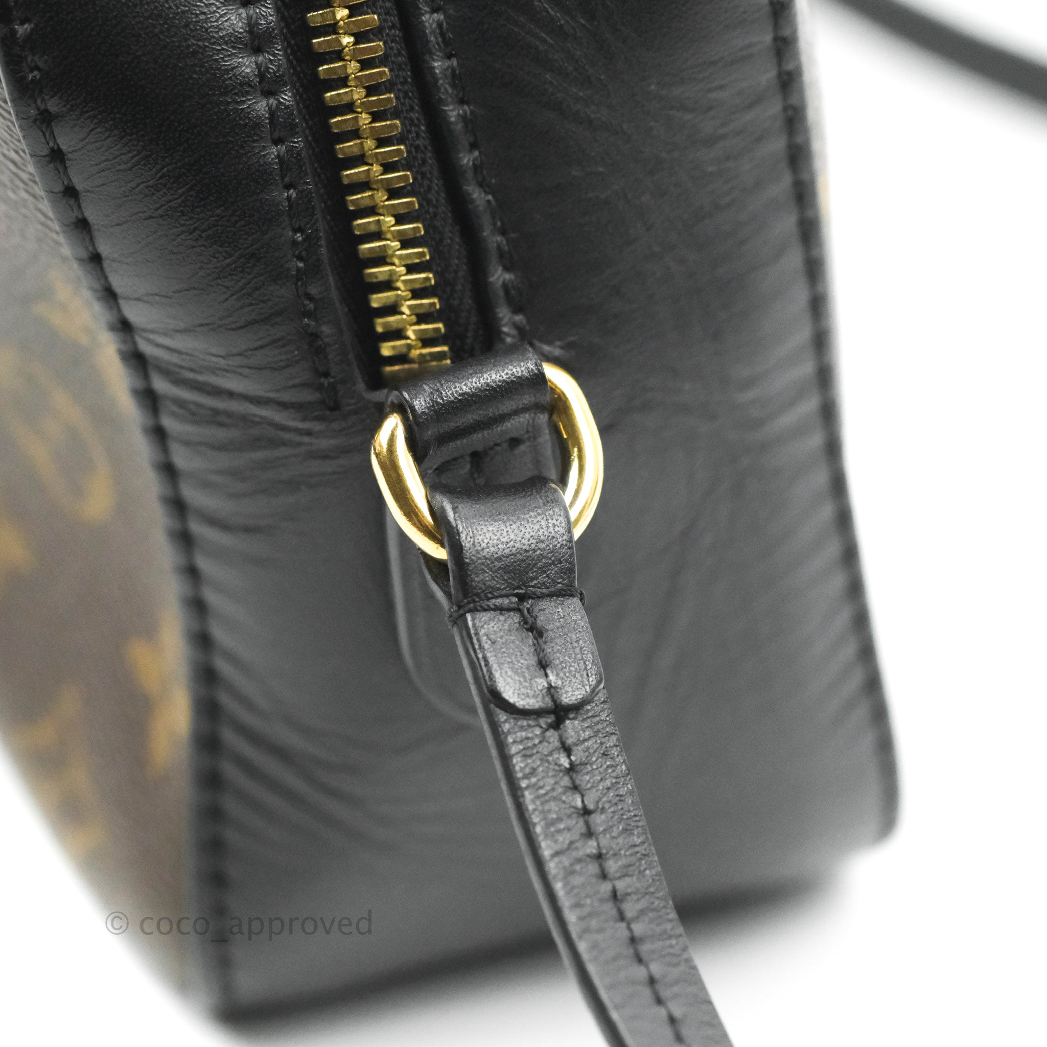Louis Vuitton Saintonge Crossbody Bag Monogram Black – Coco Approved Studio