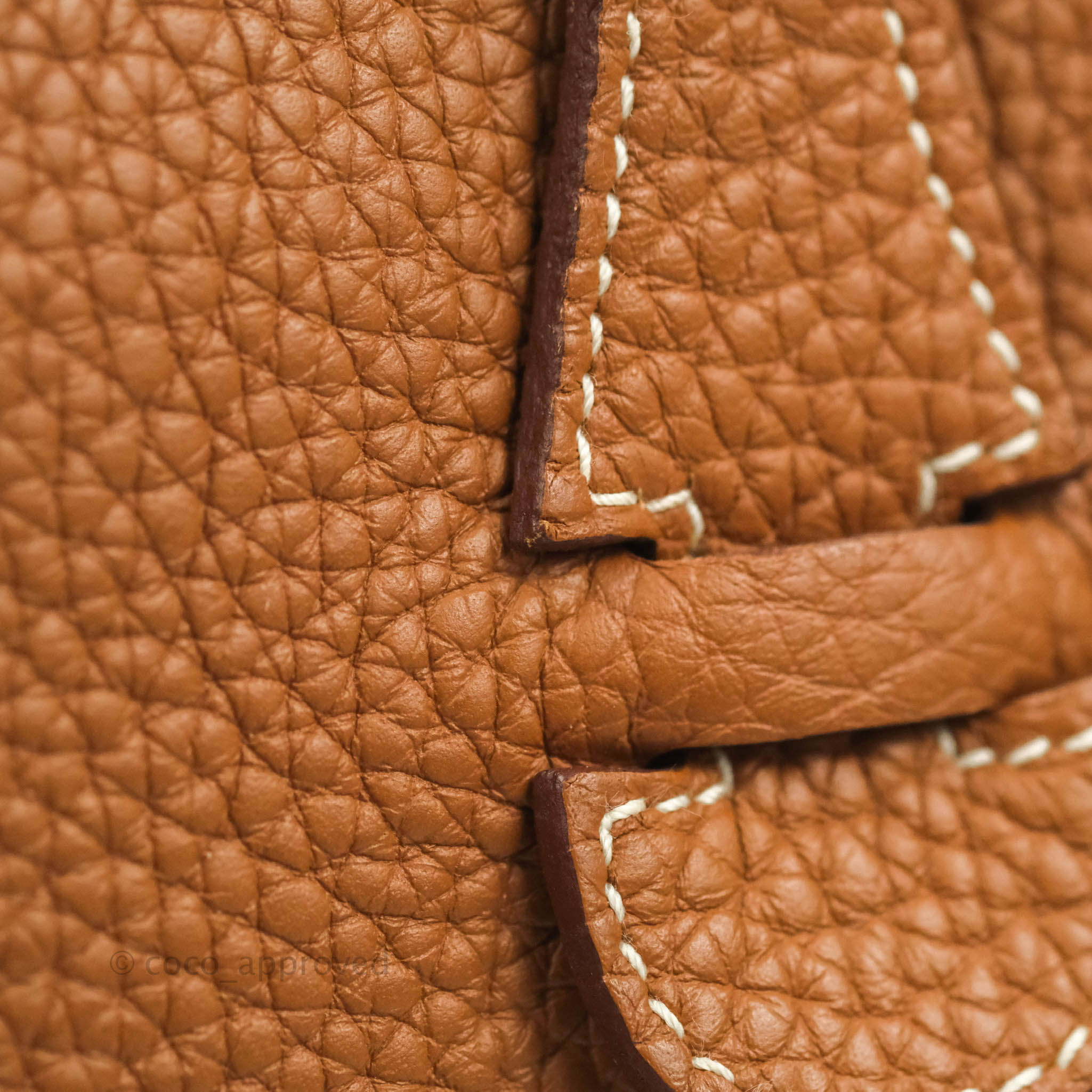 Hermès Evelyne Orange Leather ref.43396 - Joli Closet