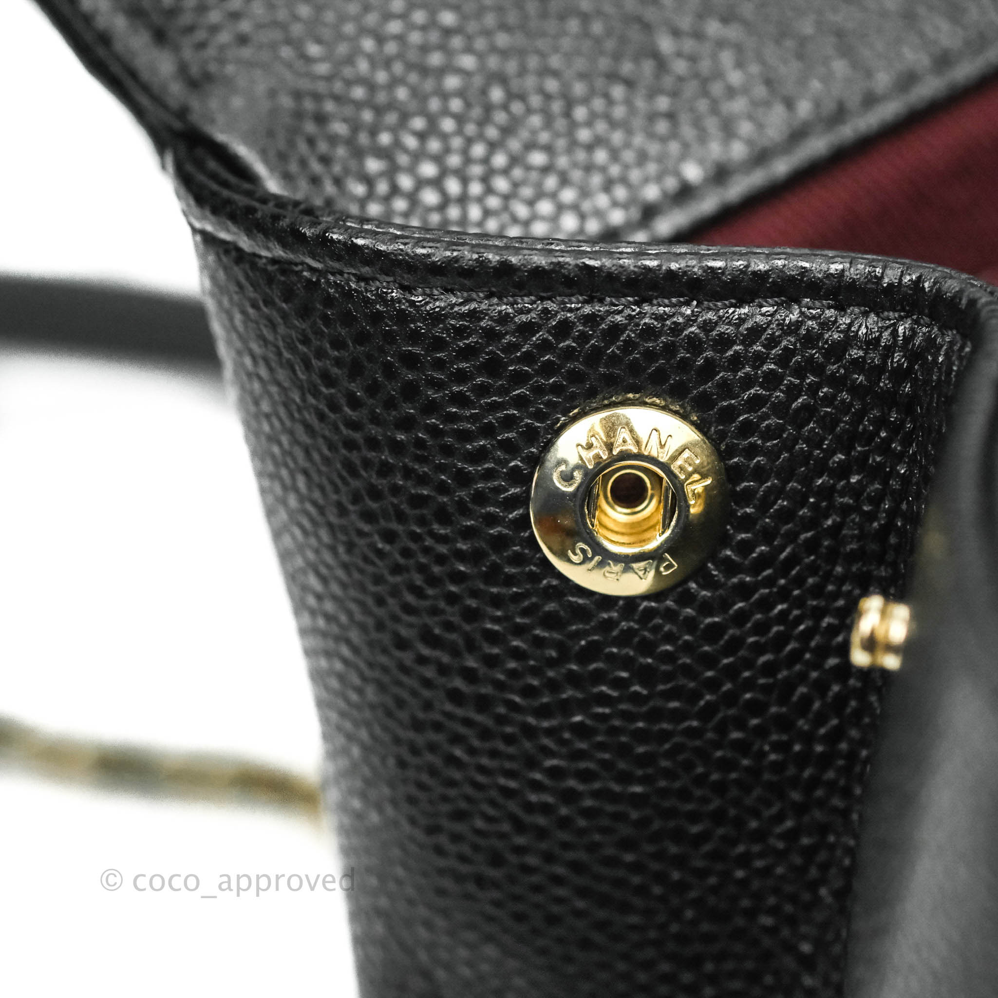Chanel Chic Affinity Top Handle Flap, Black Caviar with Gold