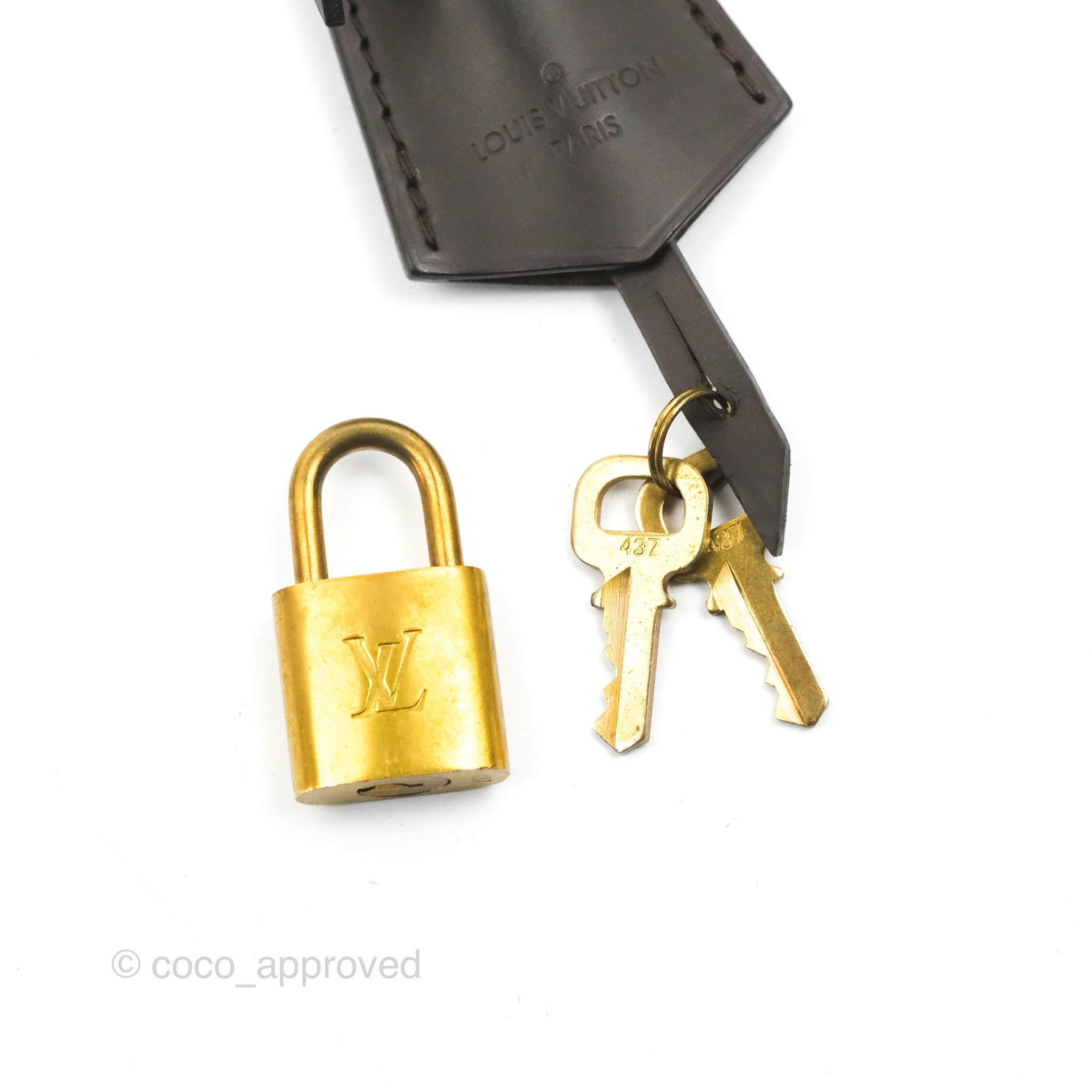 Louis Vuitton, Bags, 437 Louis Vuitton Lock And Key Silver