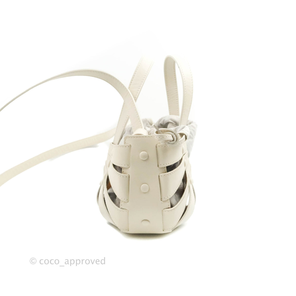 Bottega Veneta Small Shell Bag White – Coco Approved Studio
