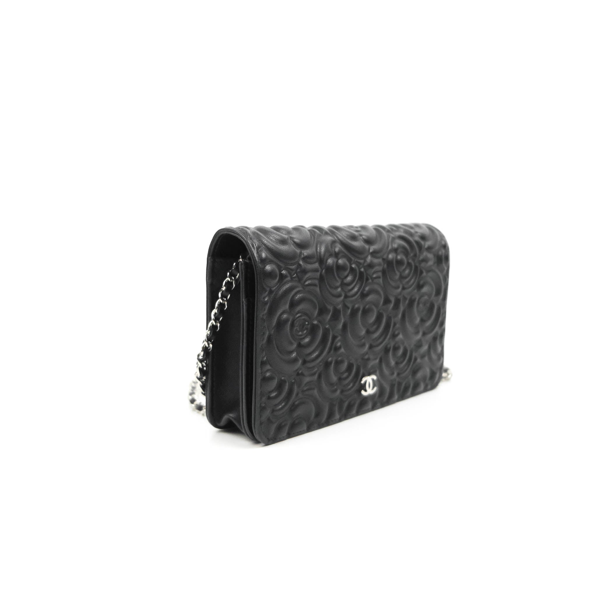 Chanel Quilted Wallet on Chain WOC Black Caviar Gold Hardware 2020